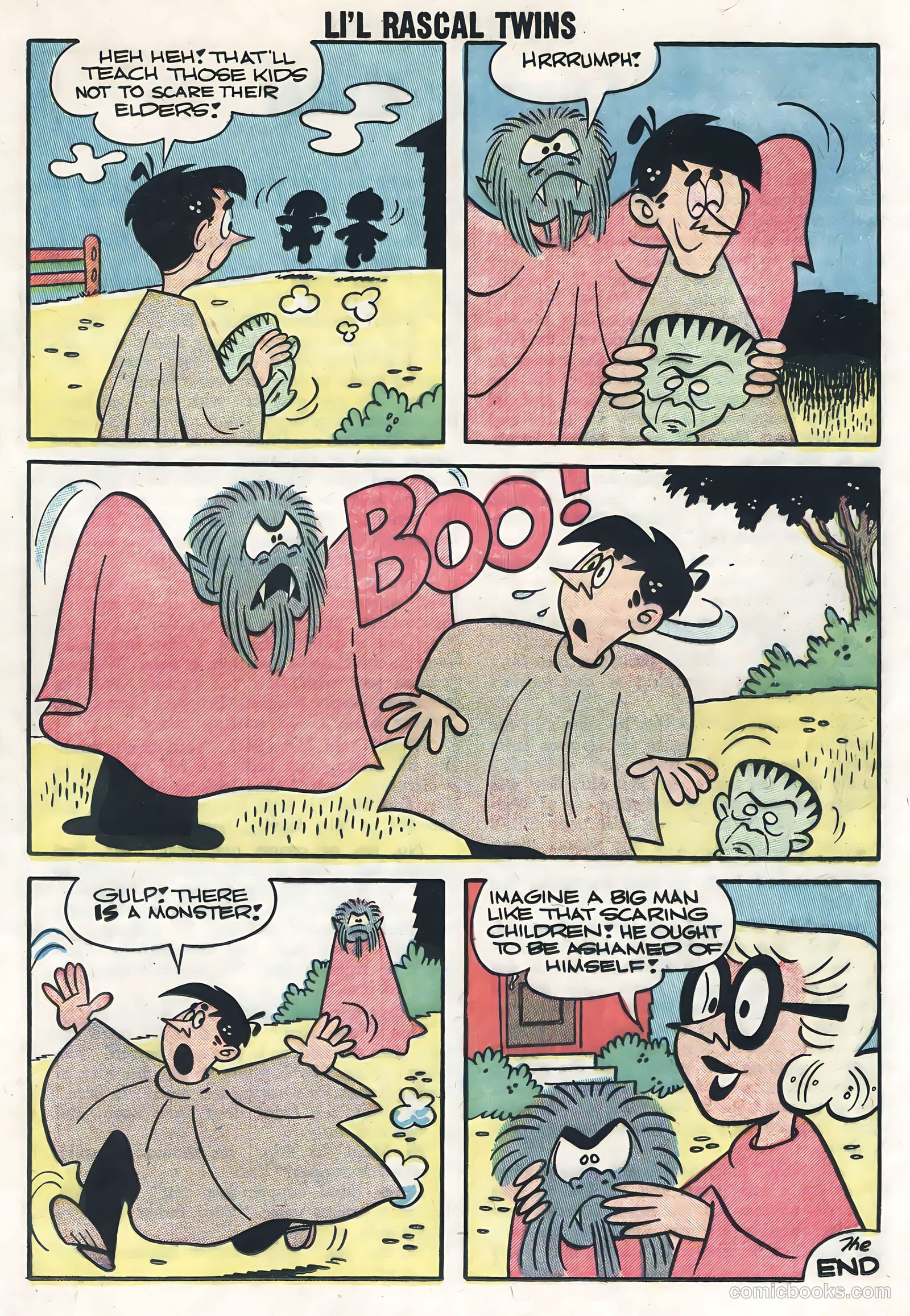 Li'l Rascal Twins #15 (1959) — page 17 of 36