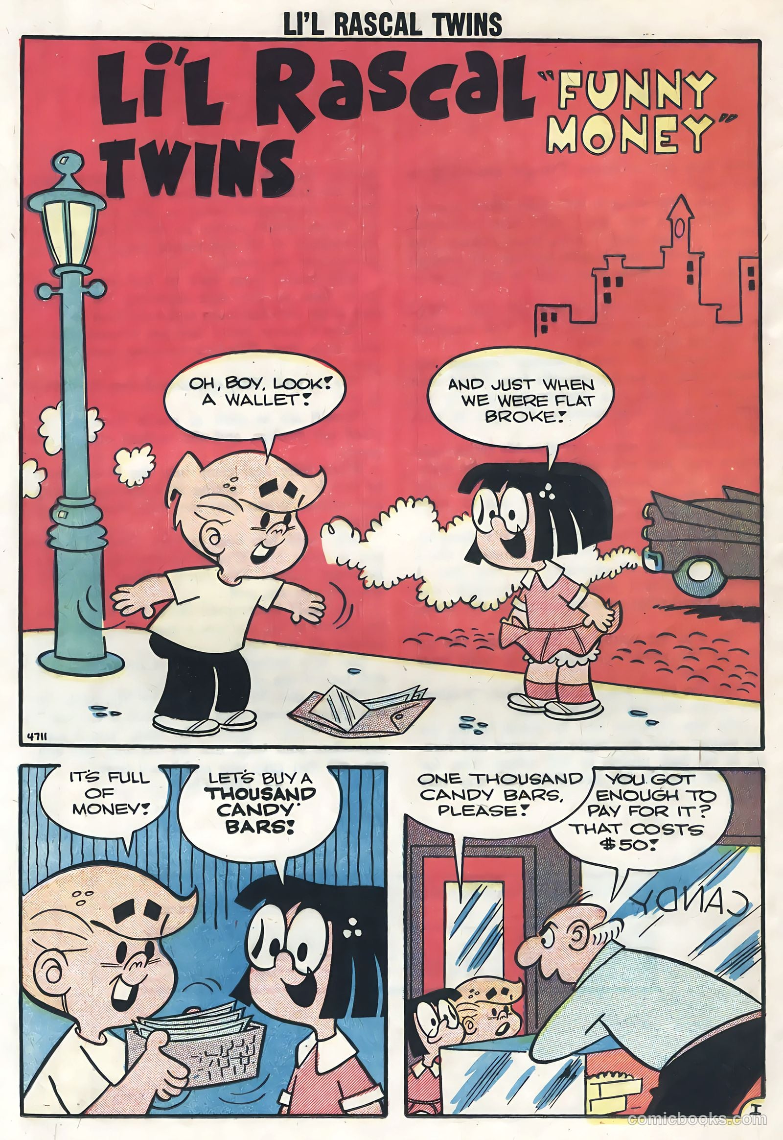 Li'l Rascal Twins #15 (1959) — page 20 of 36