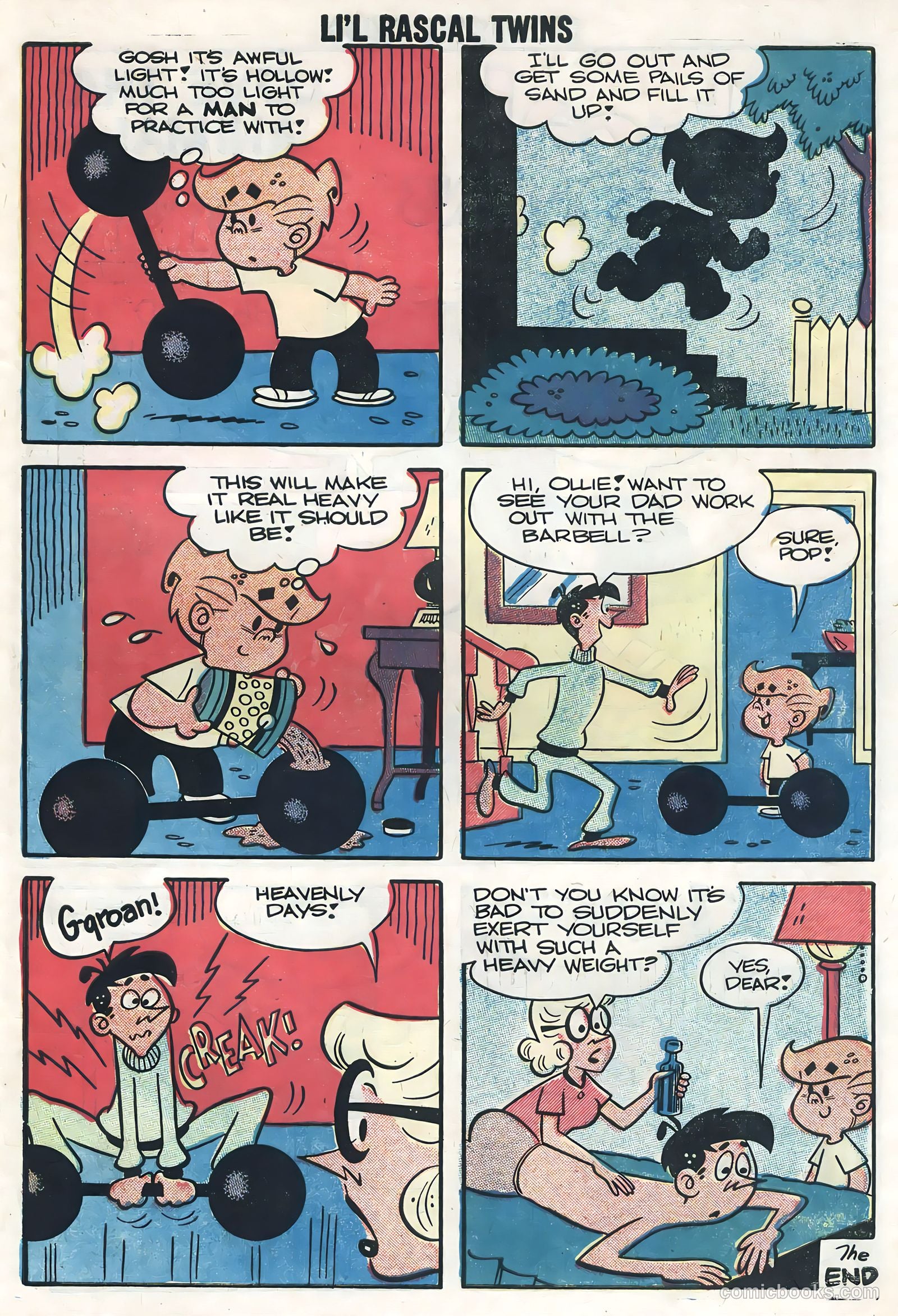 Li'l Rascal Twins #15 (1959) — page 27 of 36