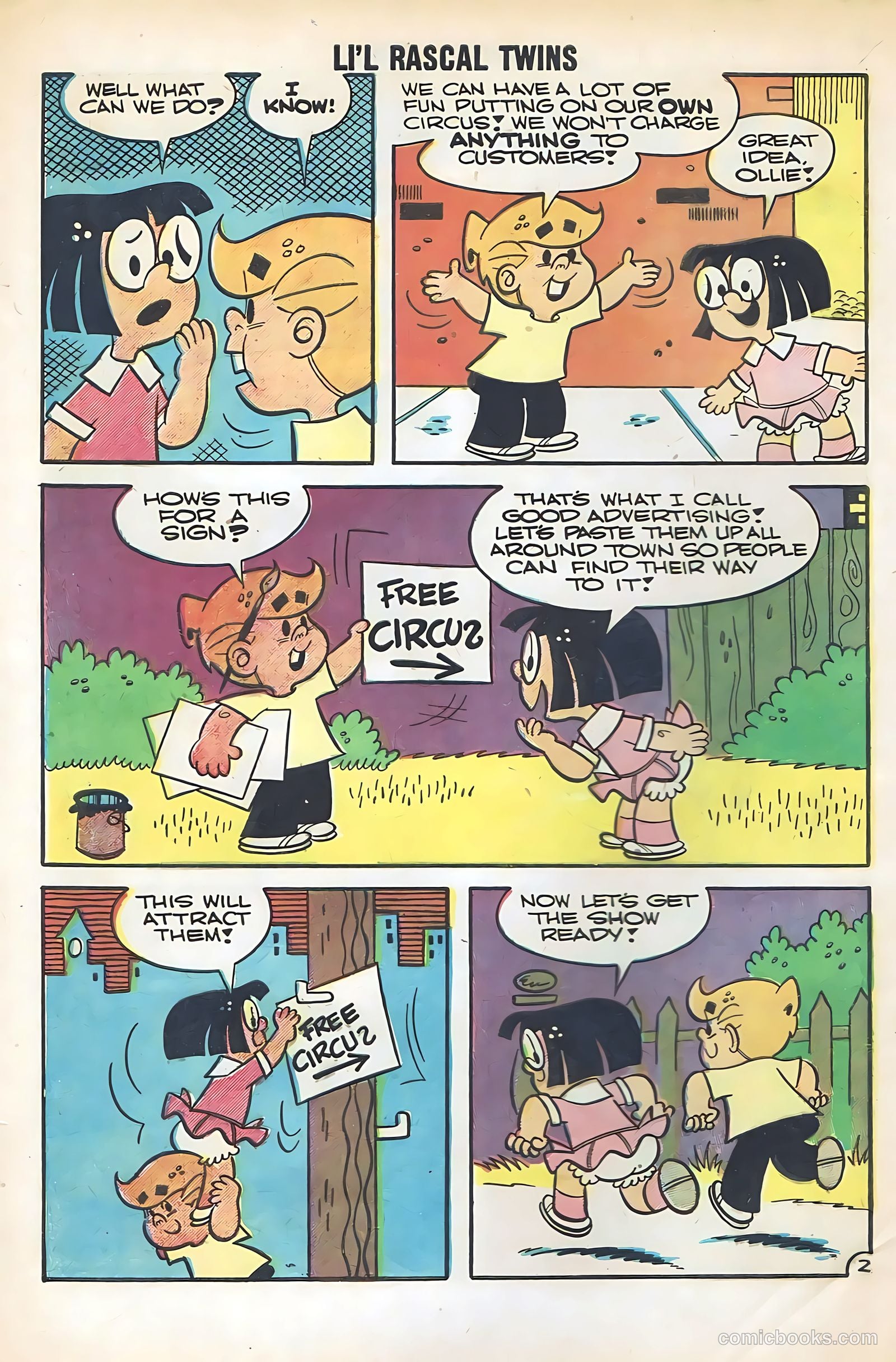 Li'l Rascal Twins #16 (1959) — page 4 of 36