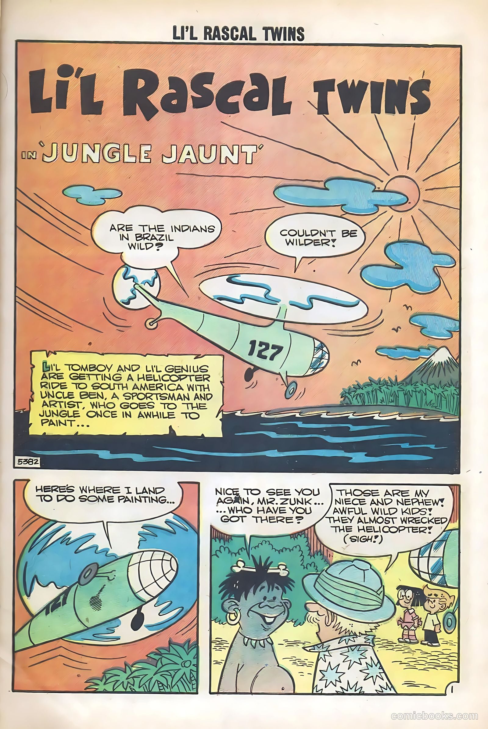 Li'l Rascal Twins #16 (1959) — page 9 of 36