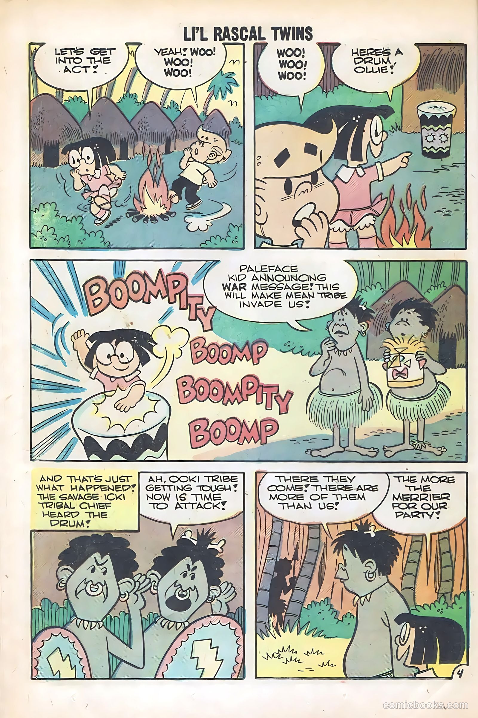 Li'l Rascal Twins #16 (1959) — page 12 of 36