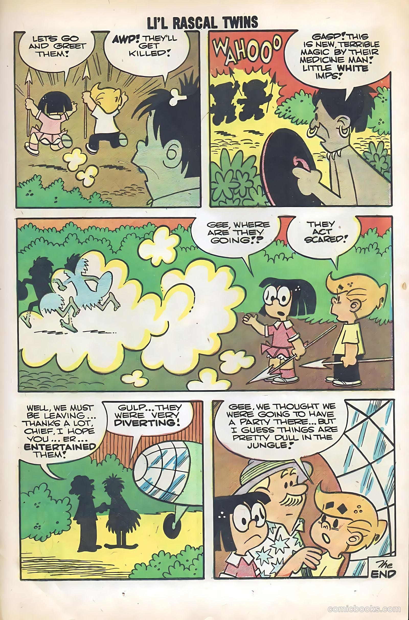Li'l Rascal Twins #16 (1959) — page 13 of 36