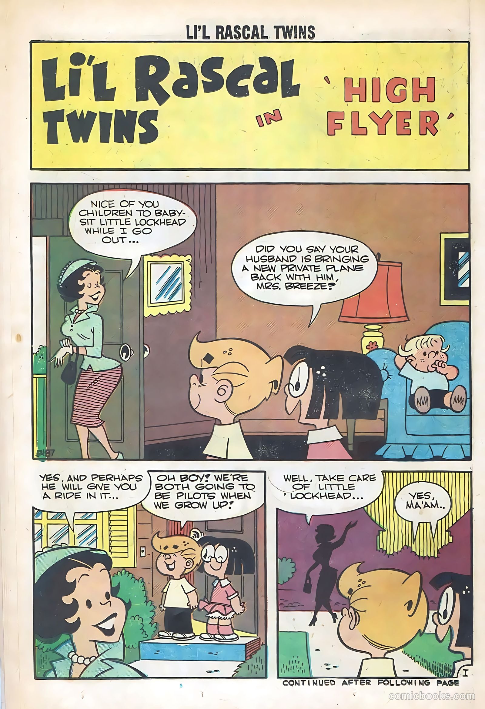 Li'l Rascal Twins #16 (1959) — page 14 of 36