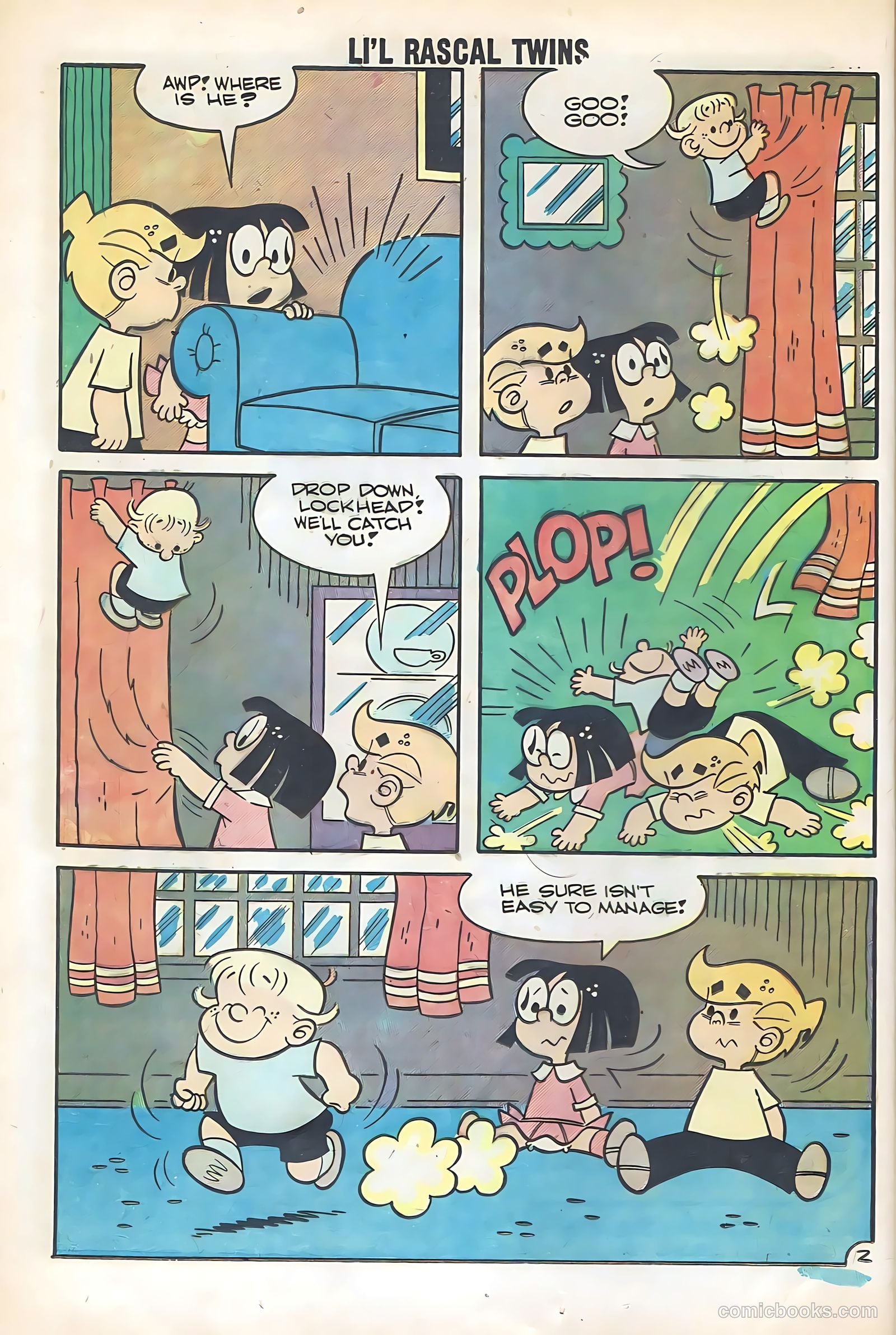 Li'l Rascal Twins #16 (1959) — page 16 of 36
