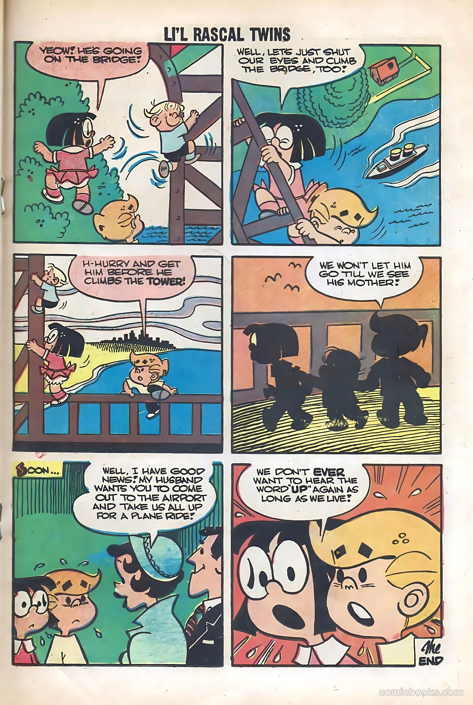 Li'l Rascal Twins #16 (1959) — page 19 of 36