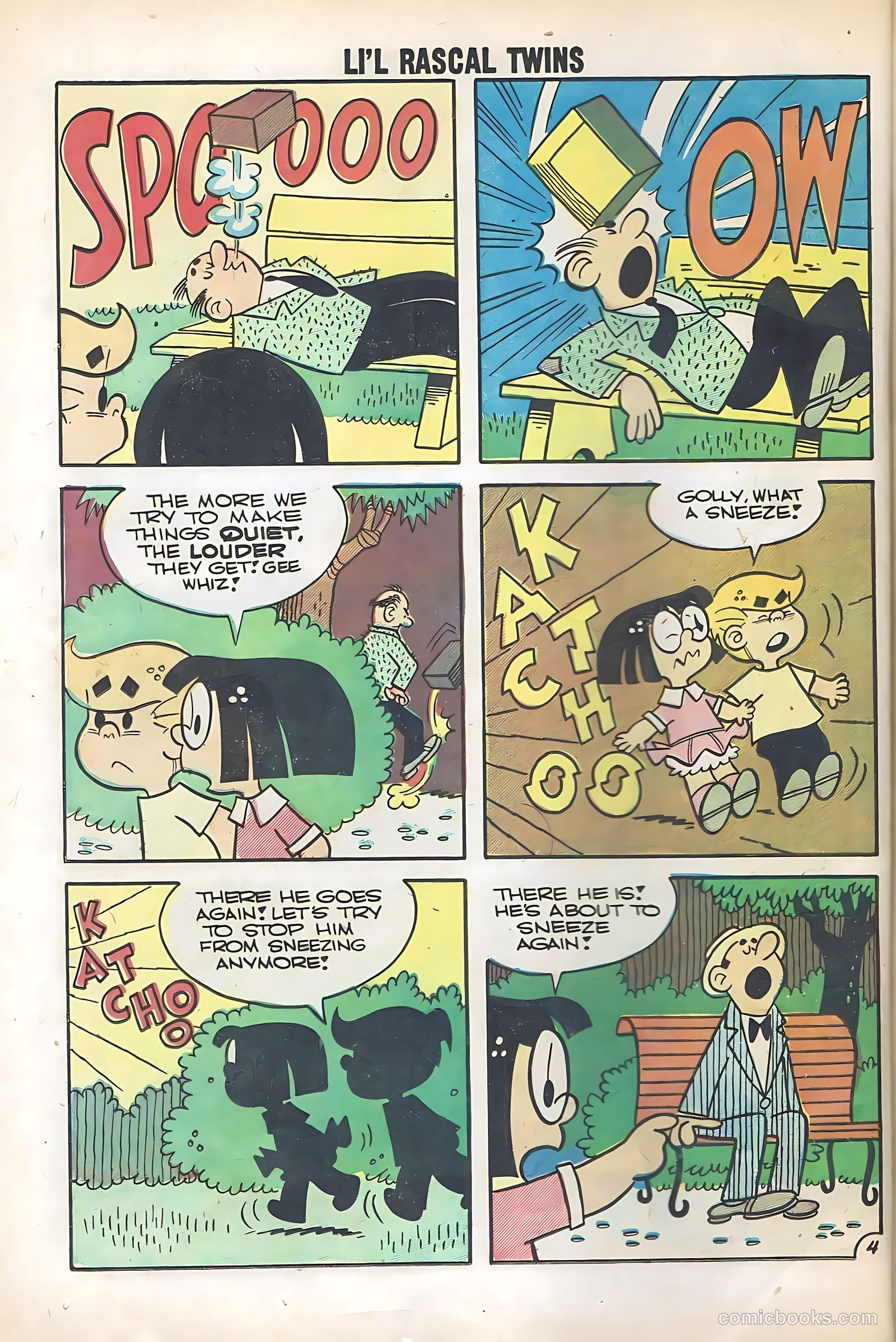 Li'l Rascal Twins #16 (1959) — page 24 of 36