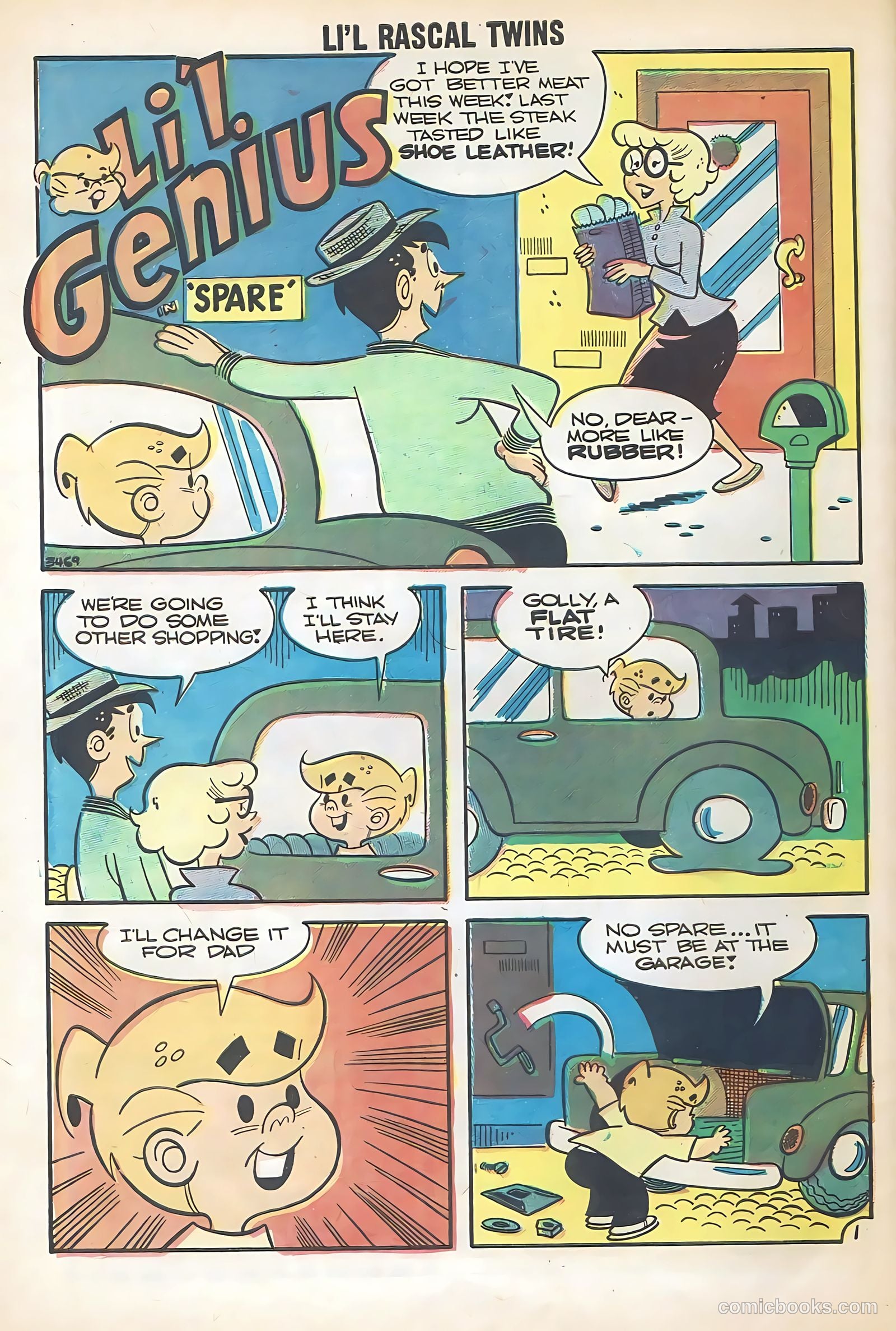 Li'l Rascal Twins #16 (1959) — page 32 of 36