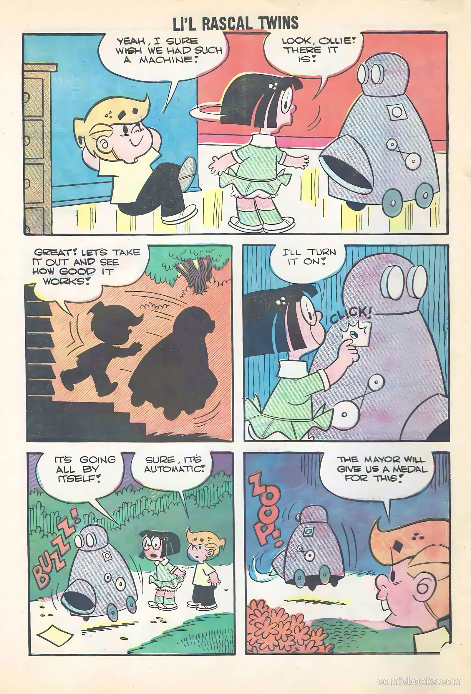 Li'l Rascal Twins #17 (1959) — page 4 of 36