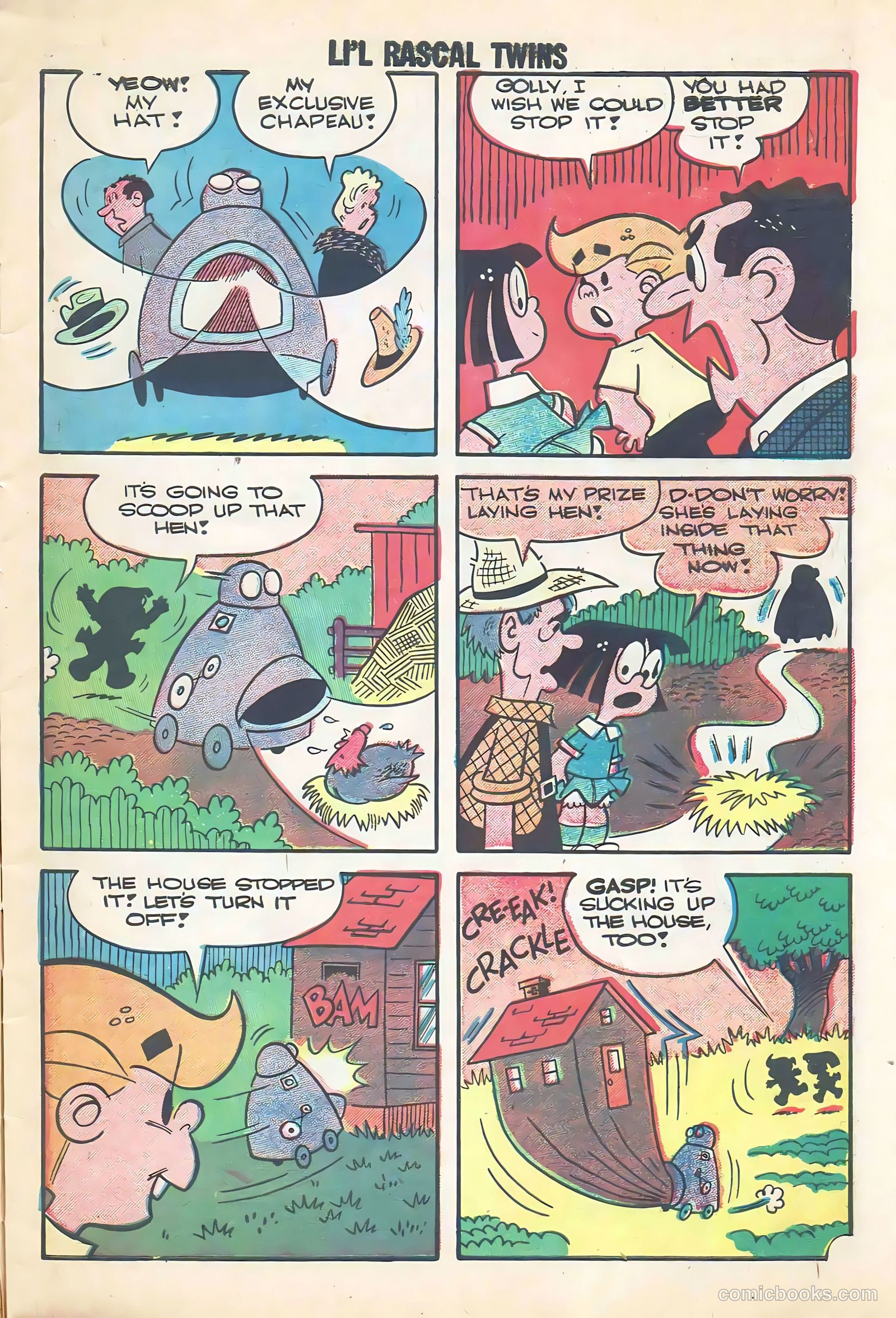 Li'l Rascal Twins #17 (1959) — page 7 of 36