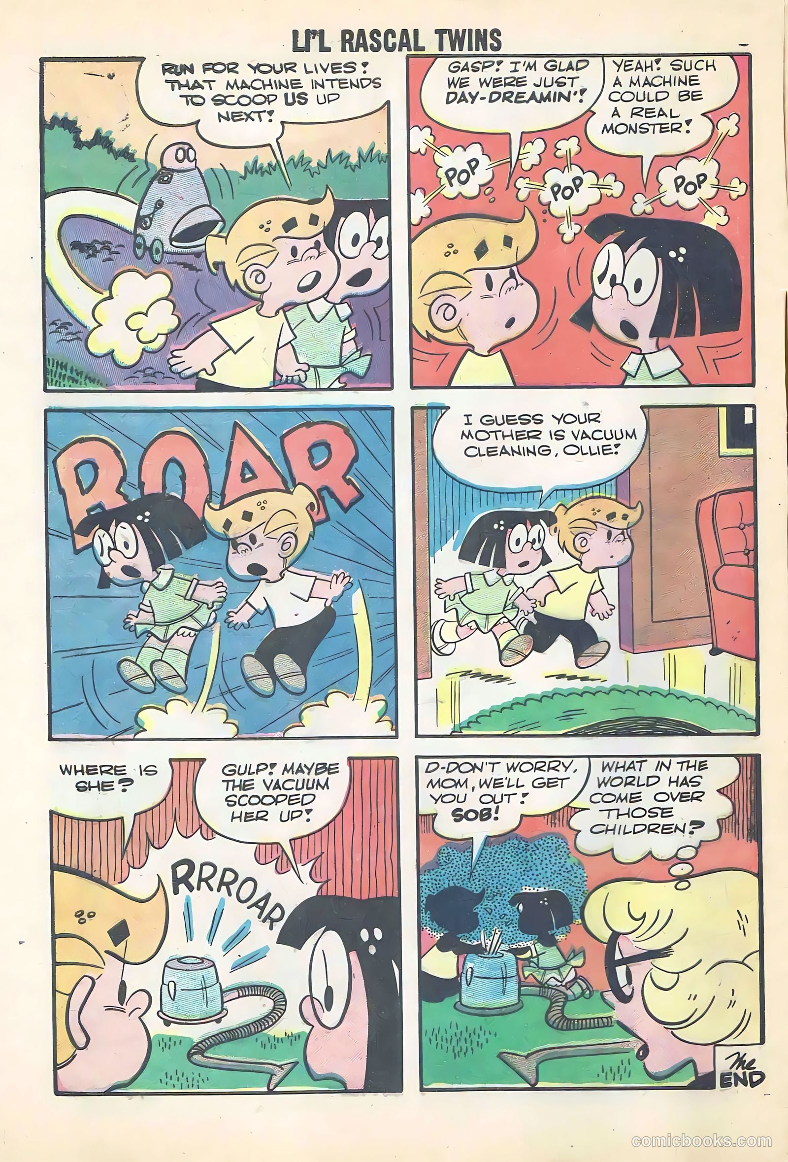 Li'l Rascal Twins #17 (1959) — page 8 of 36