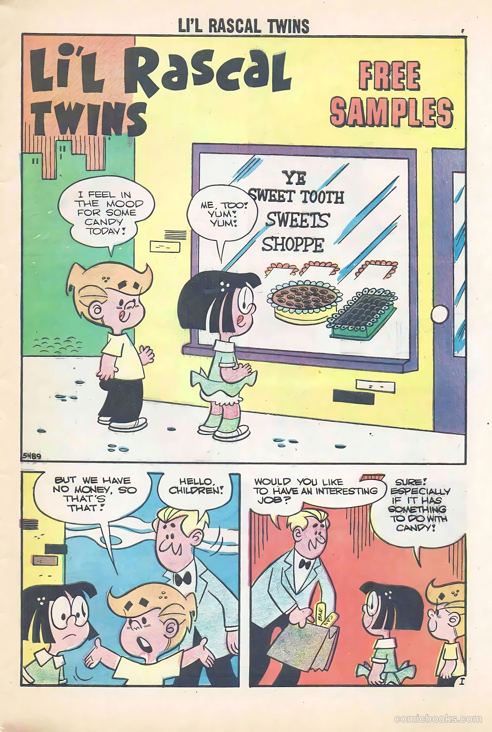 Li'l Rascal Twins #17 (1959) — page 9 of 36