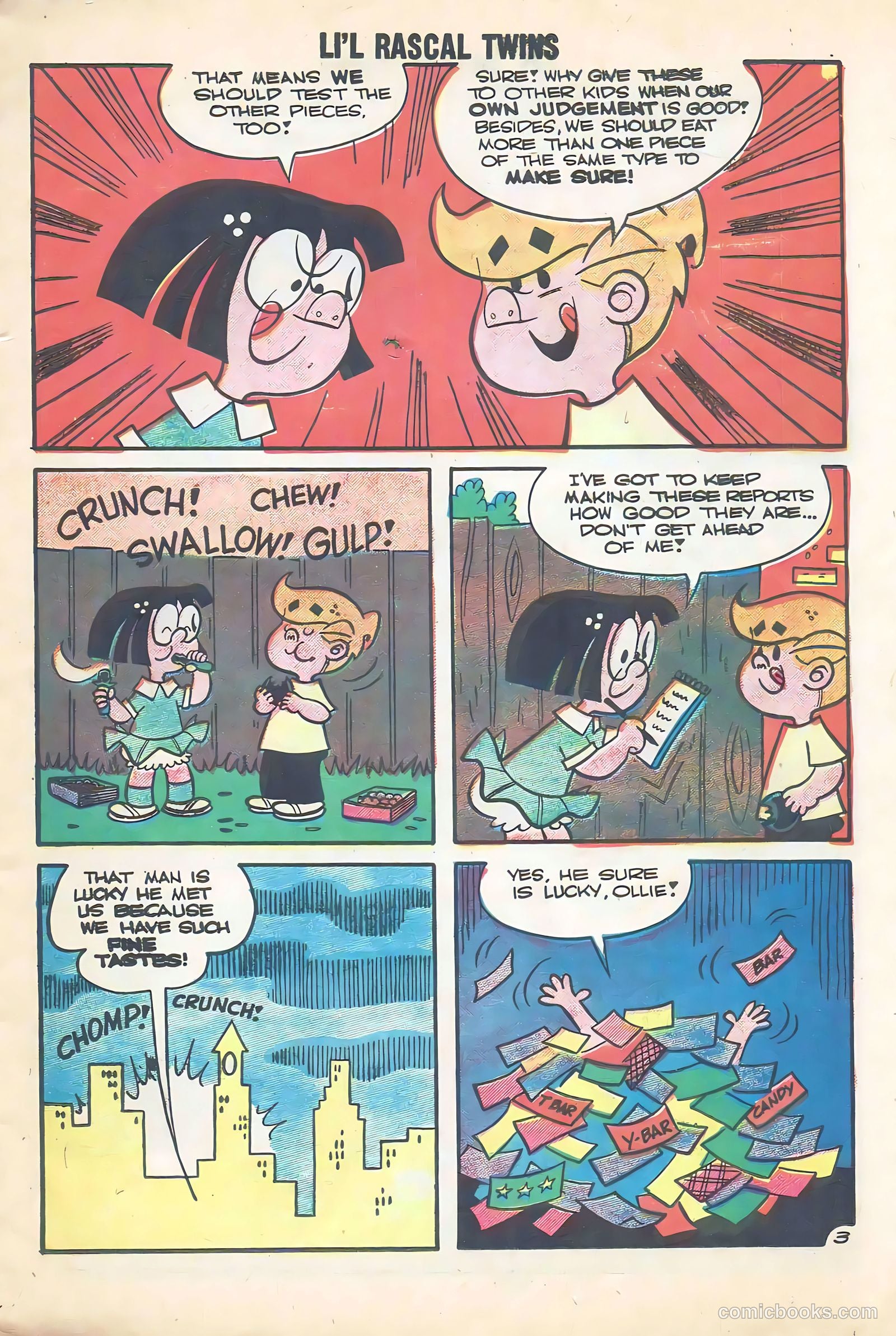 Li'l Rascal Twins #17 (1959) — page 11 of 36