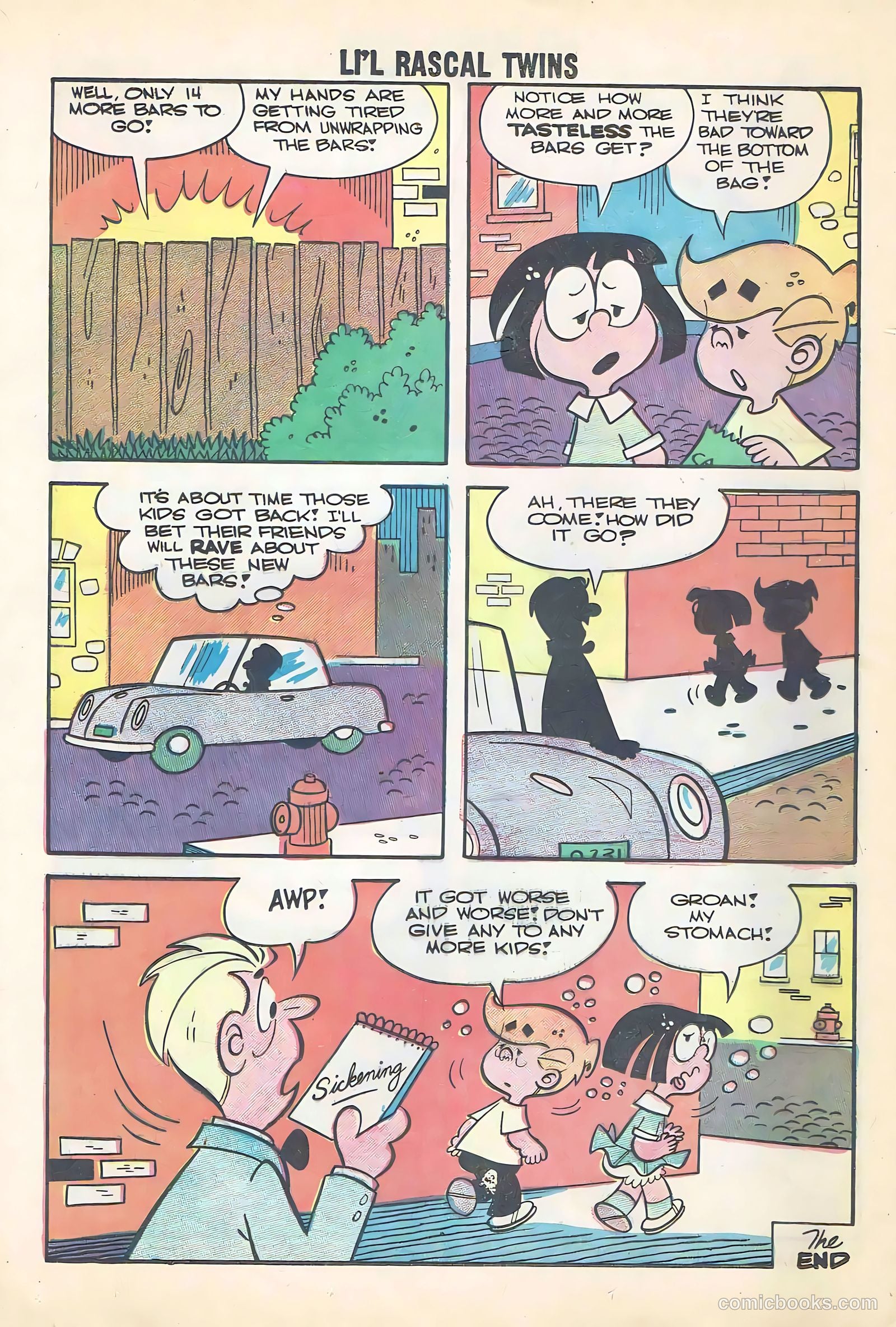 Li'l Rascal Twins #17 (1959) — page 12 of 36