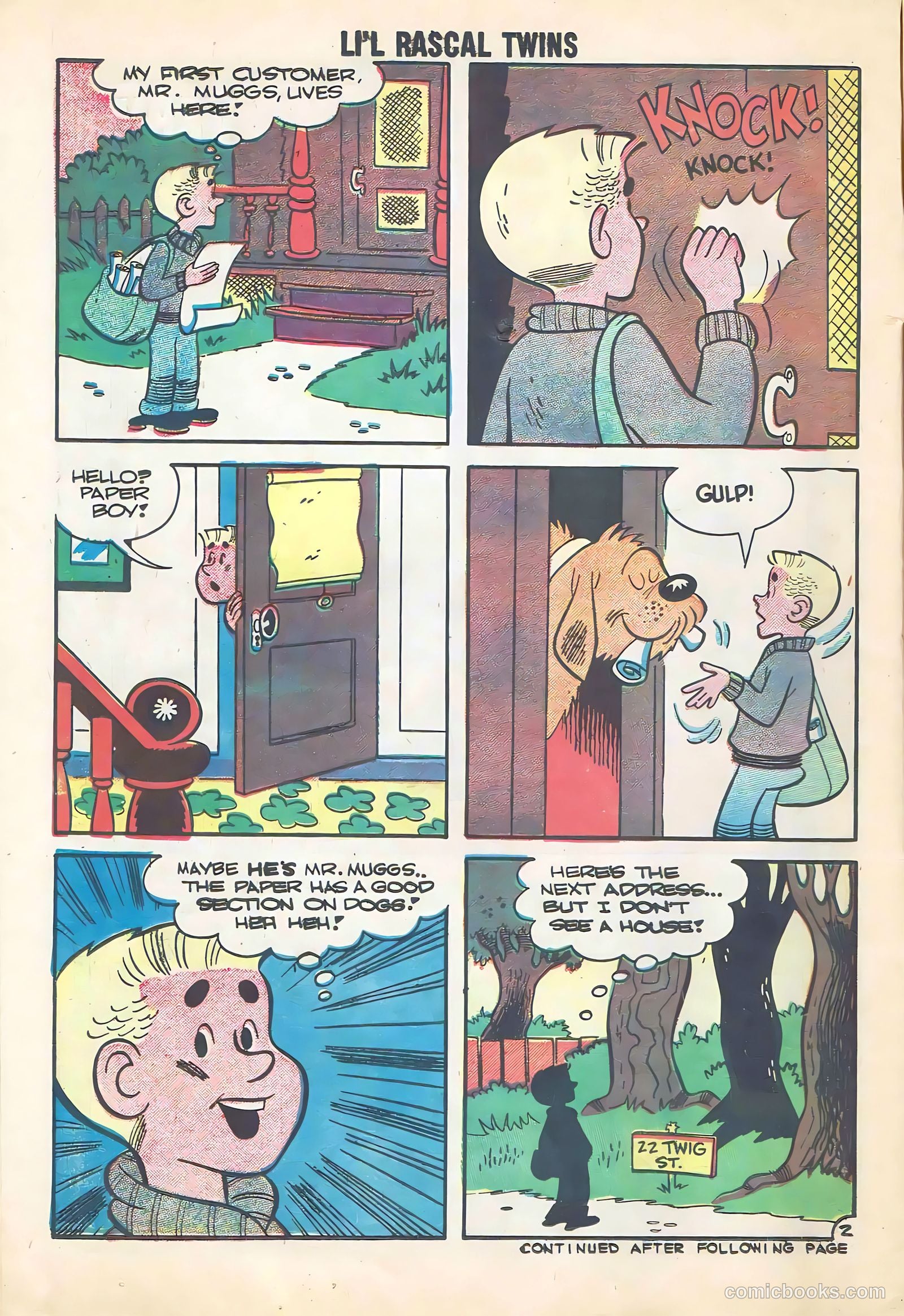 Li'l Rascal Twins #17 (1959) — page 14 of 36