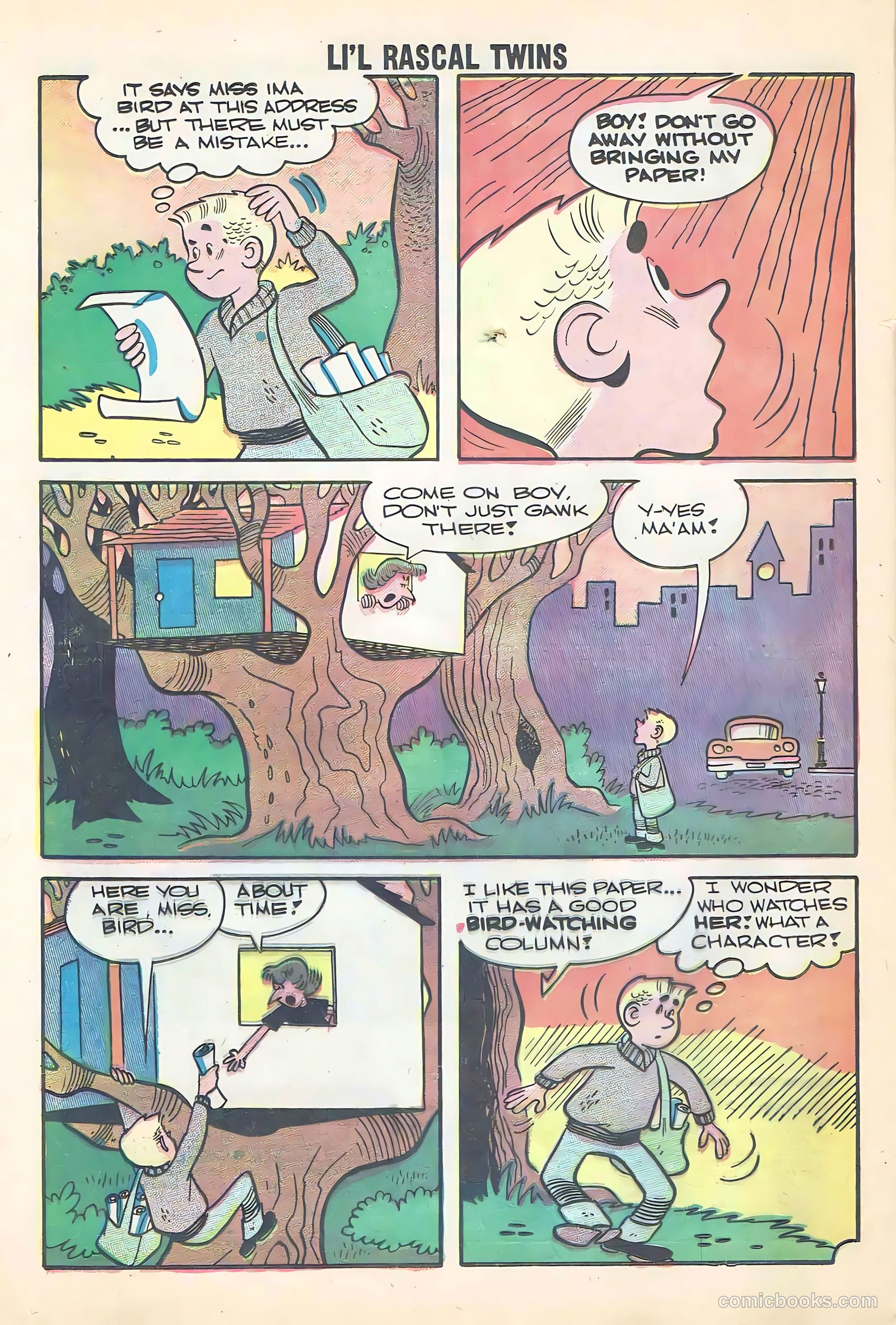 Li'l Rascal Twins #17 (1959) — page 16 of 36
