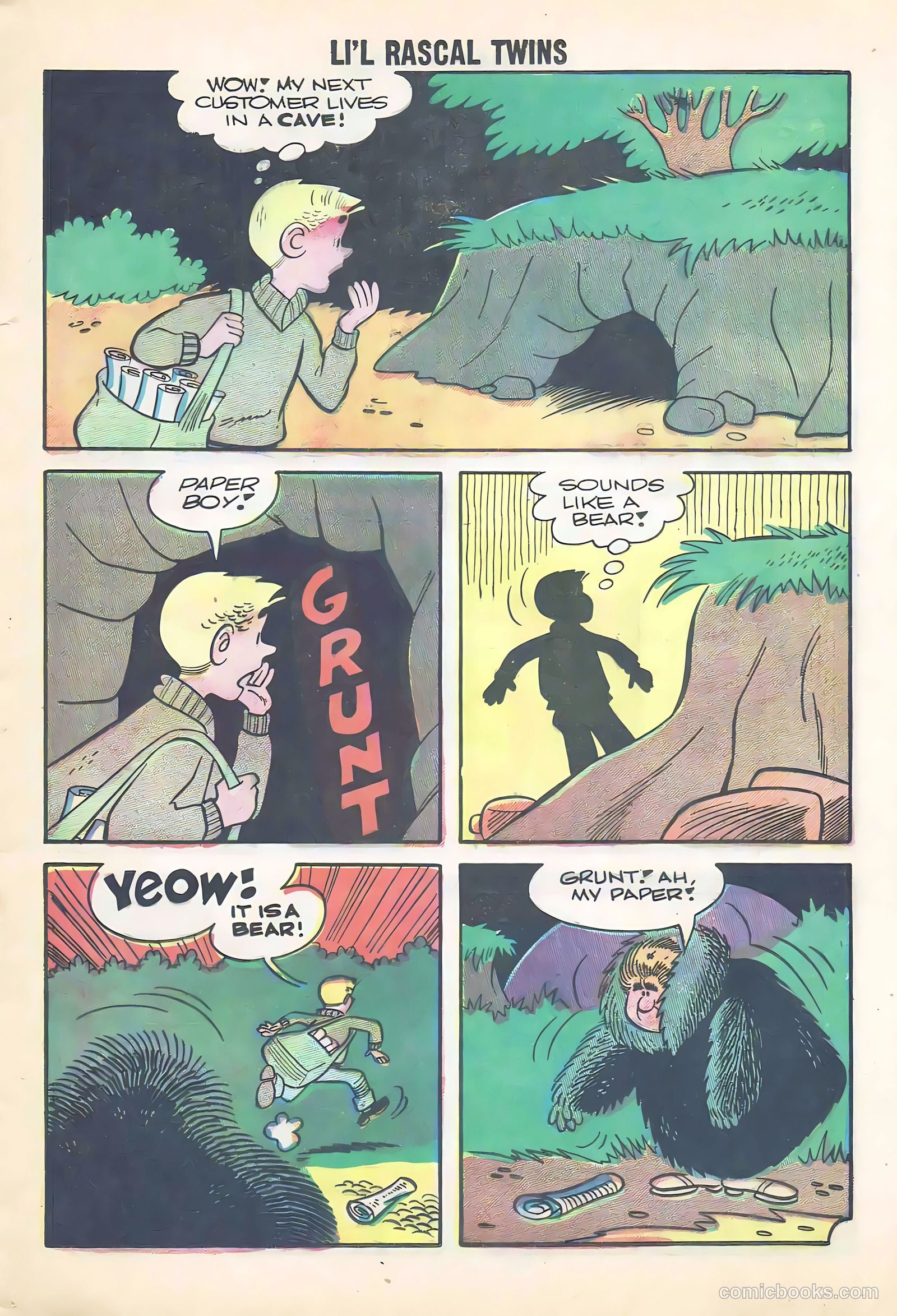 Li'l Rascal Twins #17 (1959) — page 17 of 36