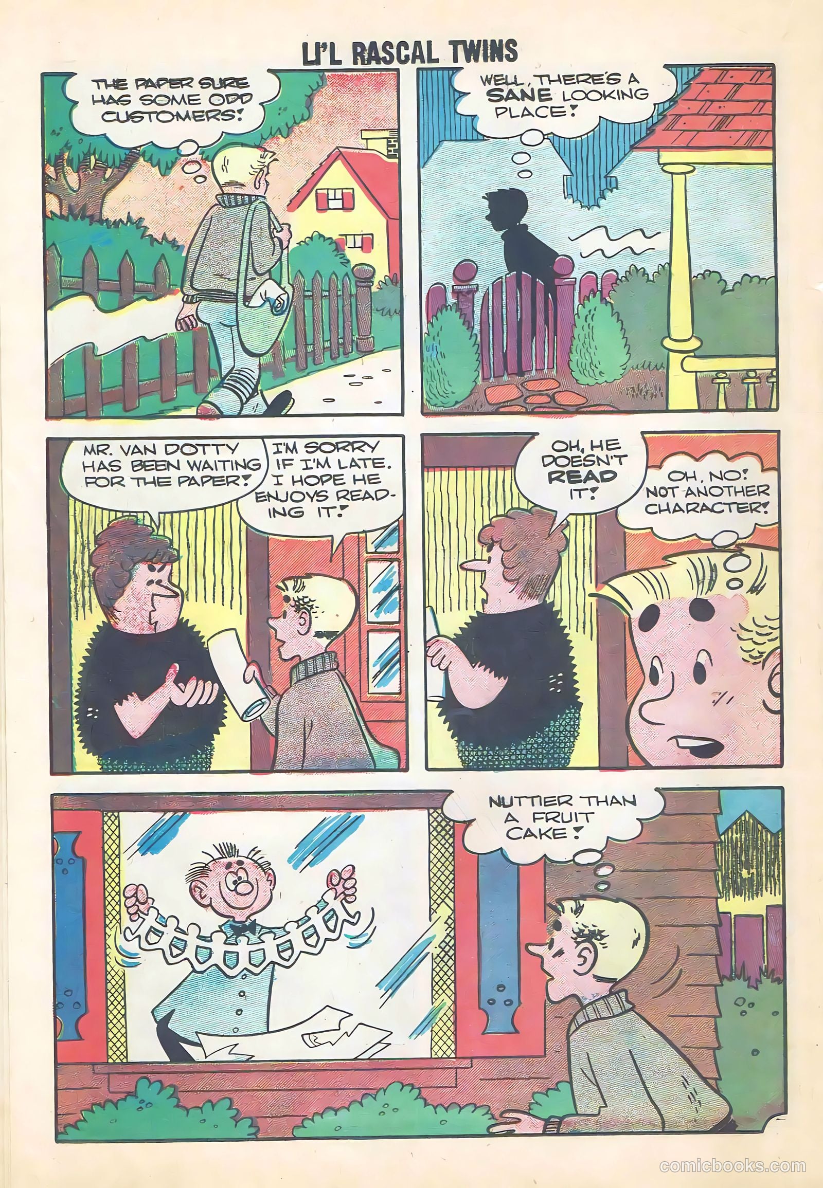 Li'l Rascal Twins #17 (1959) — page 18 of 36