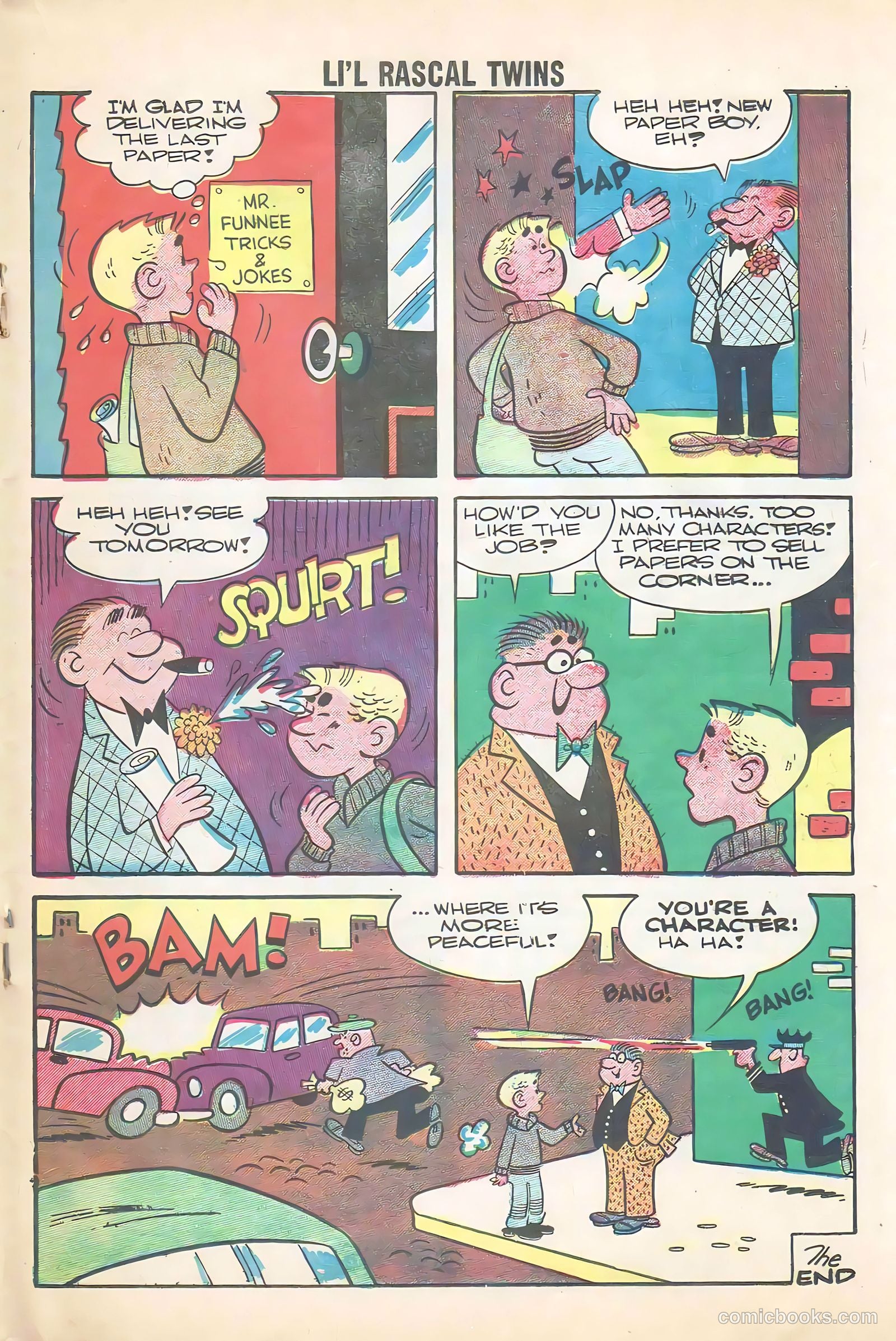 Li'l Rascal Twins #17 (1959) — page 19 of 36