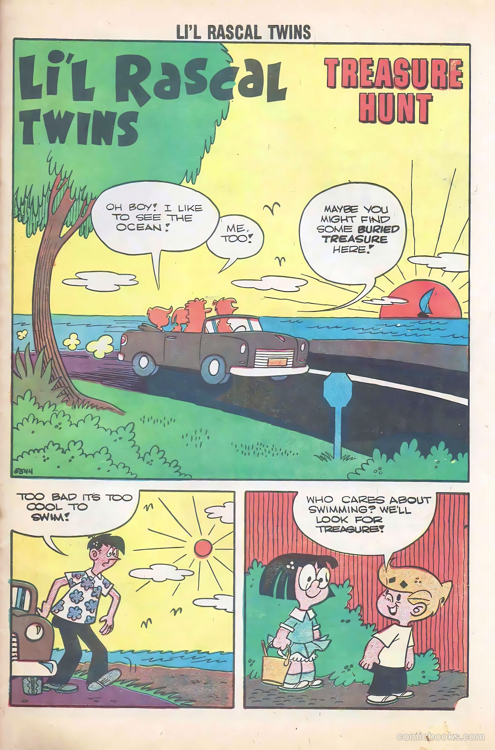Li'l Rascal Twins #17 (1959) — page 23 of 36