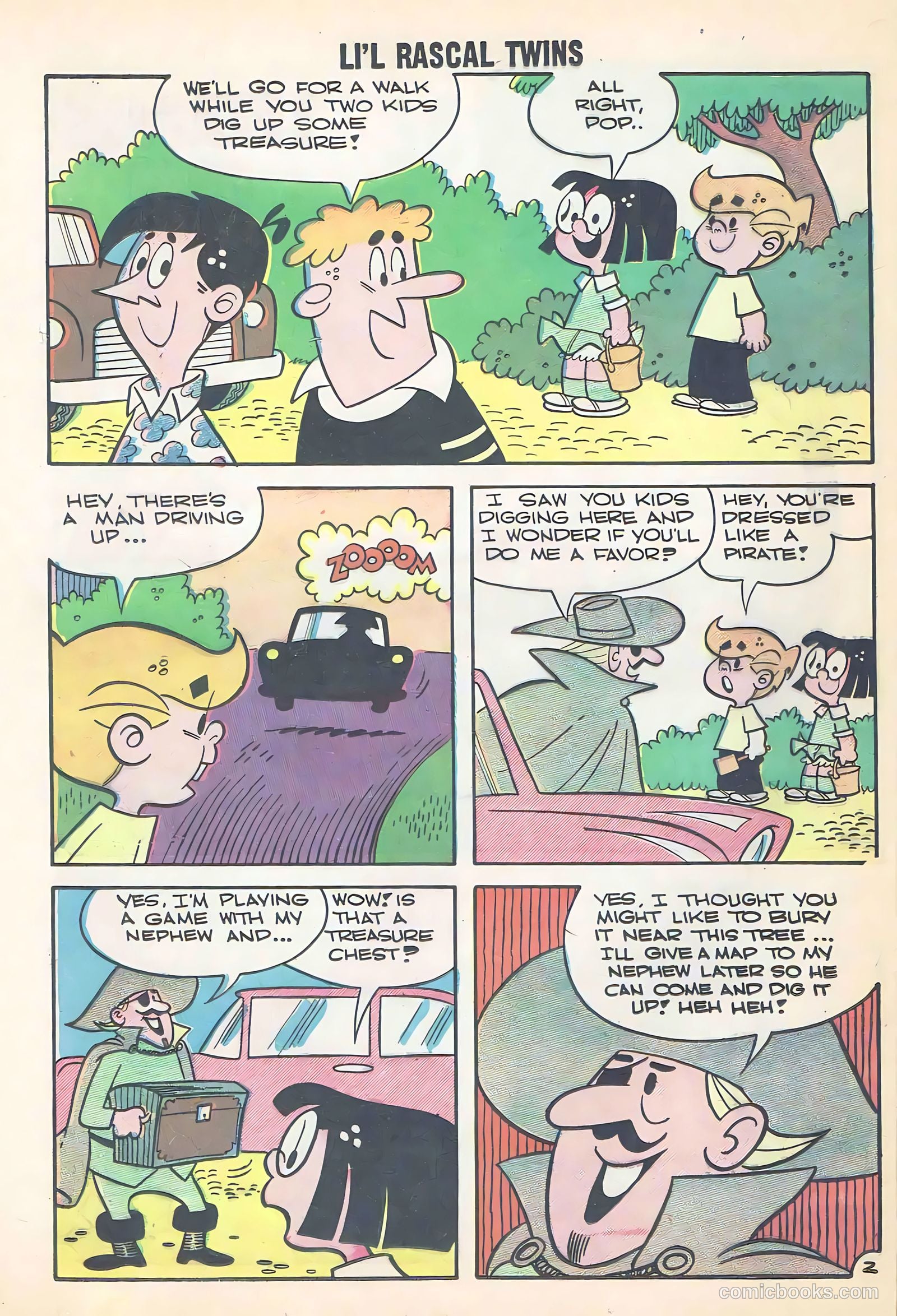 Li'l Rascal Twins #17 (1959) — page 24 of 36