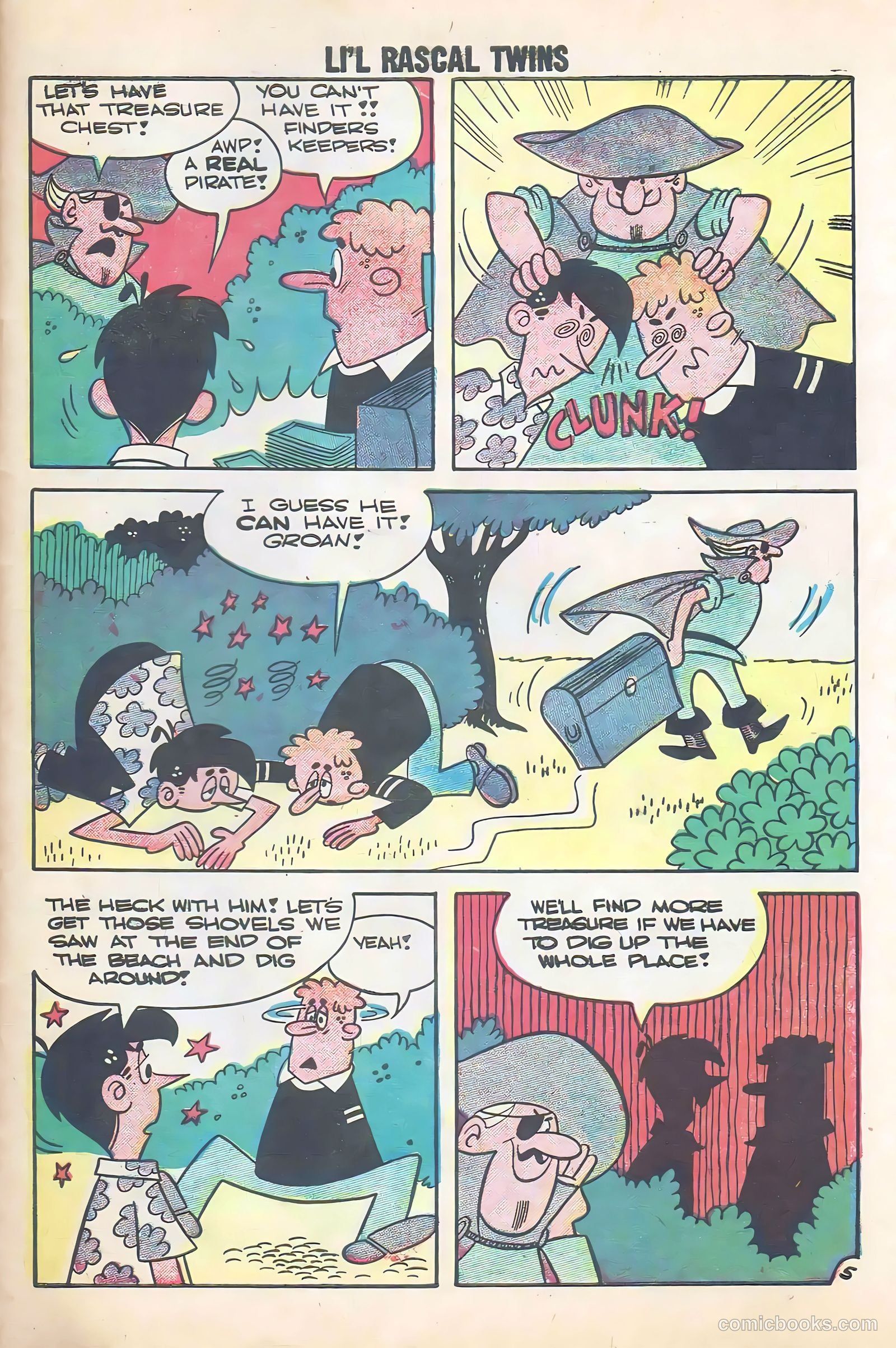 Li'l Rascal Twins #17 (1959) — page 27 of 36