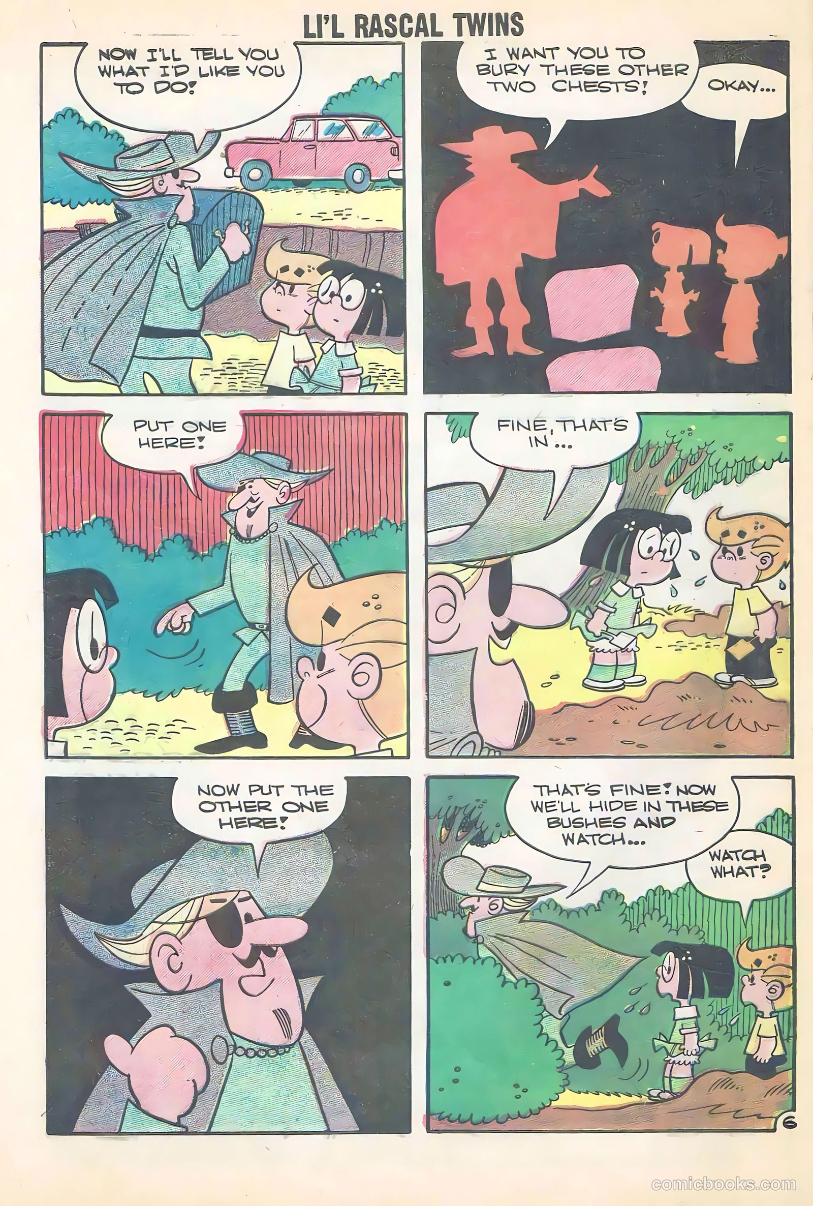 Li'l Rascal Twins #17 (1959) — page 28 of 36