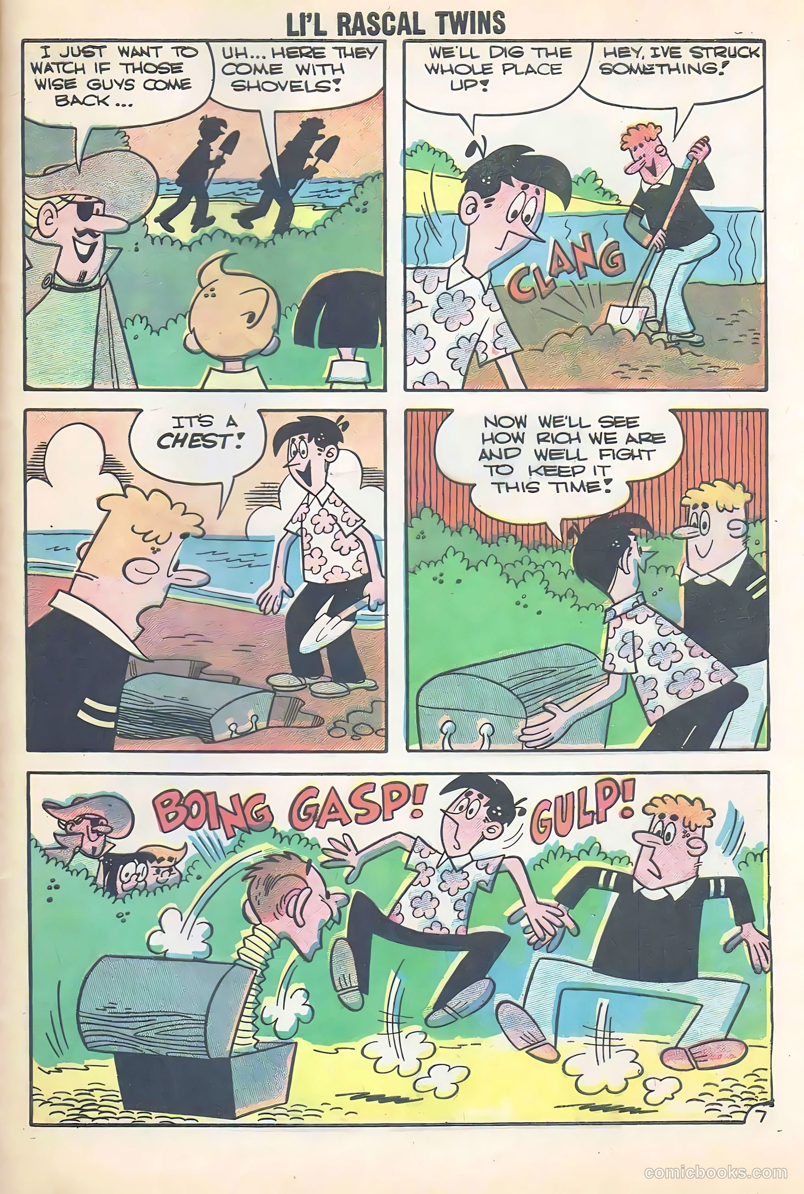 Li'l Rascal Twins #17 (1959) — page 29 of 36