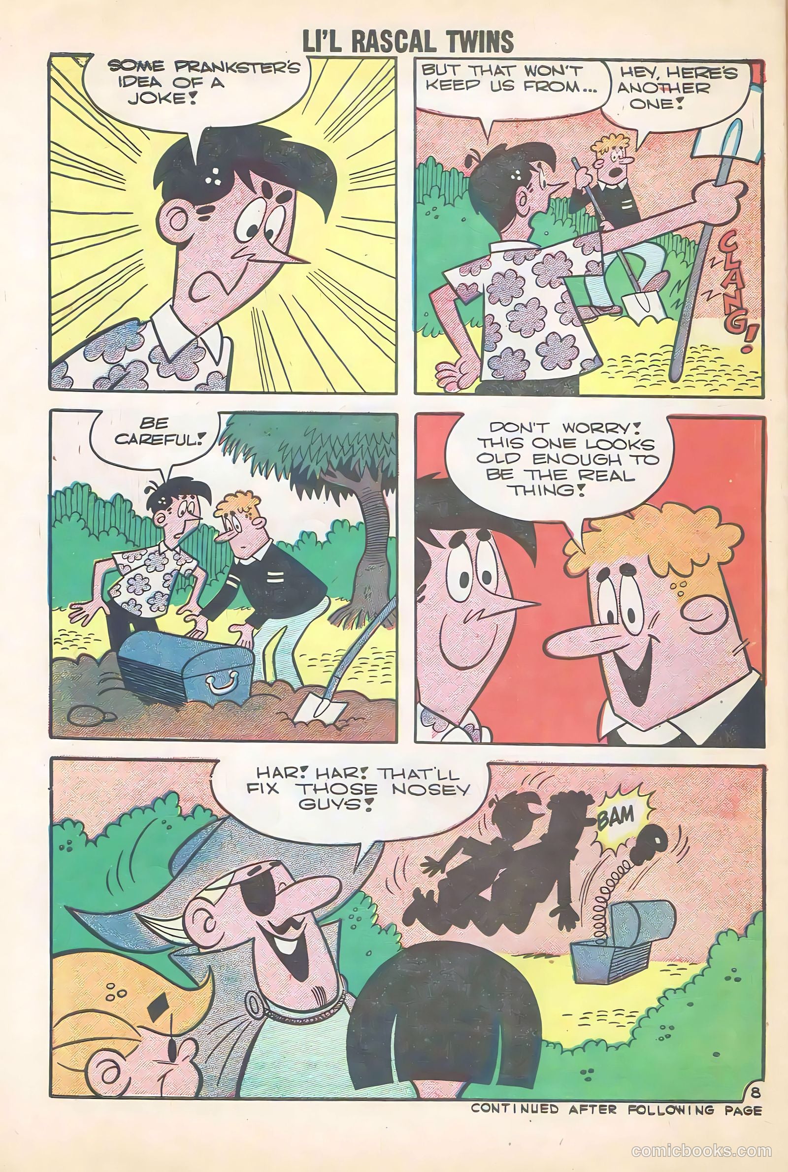 Li'l Rascal Twins #17 (1959) — page 30 of 36
