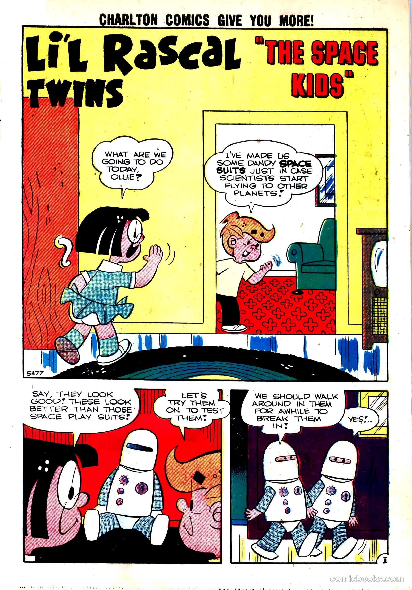 Li'l Rascal Twins #18 (1960) — page 3 of 36