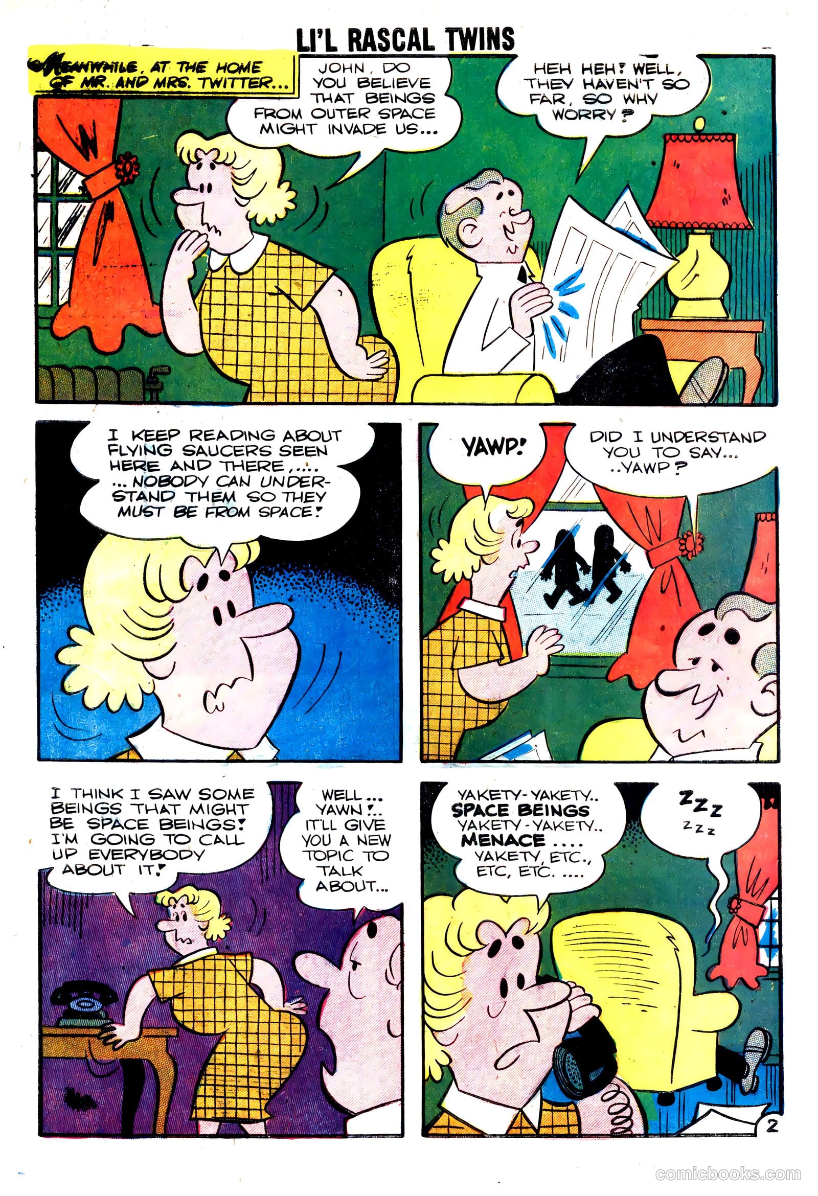 Li'l Rascal Twins #18 (1960) — page 4 of 36