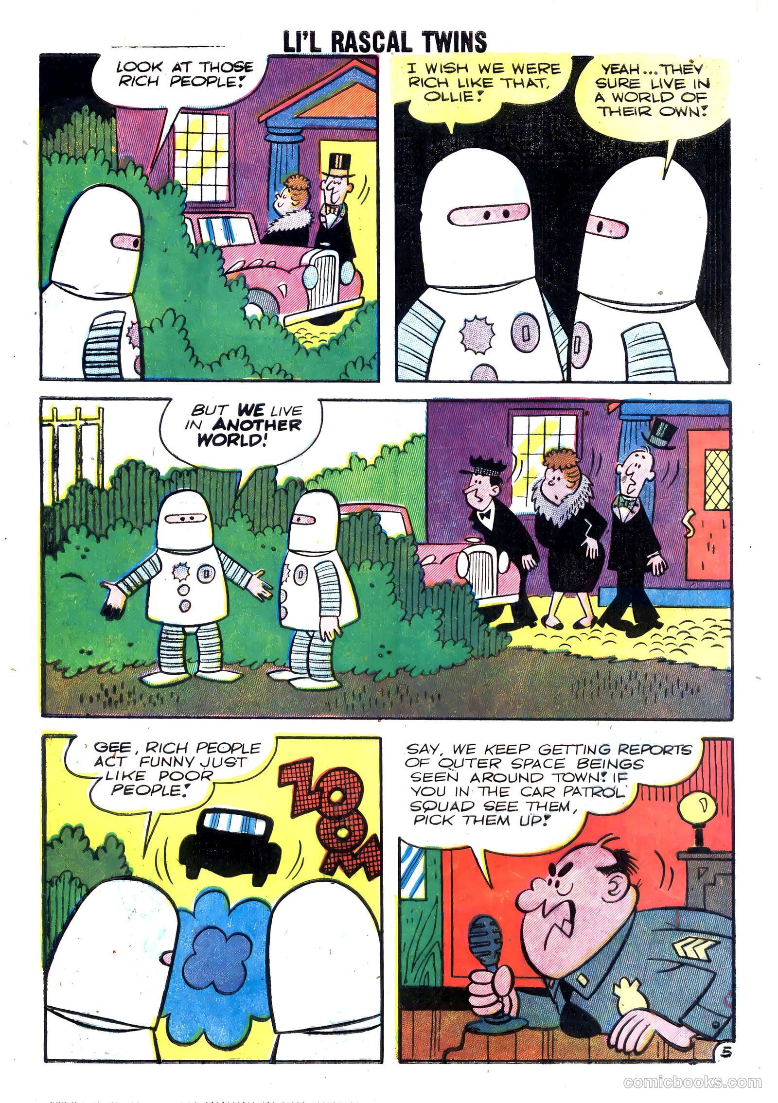 Li'l Rascal Twins #18 (1960) — page 8 of 36