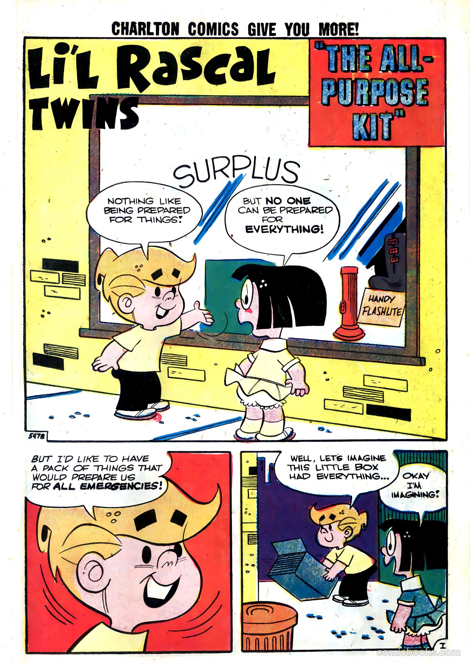 Li'l Rascal Twins #18 (1960) — page 11 of 36
