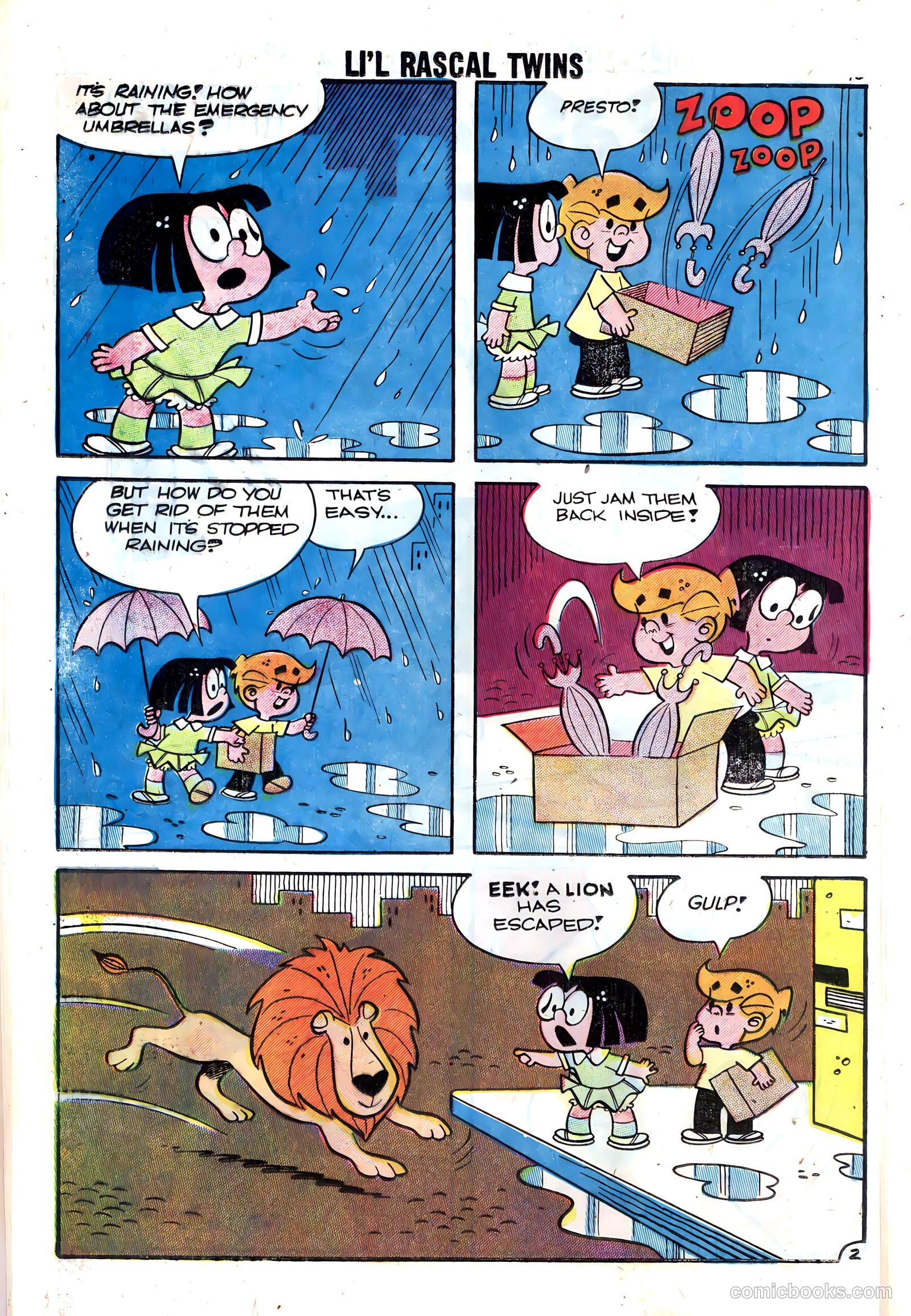 Li'l Rascal Twins #18 (1960) — page 12 of 36