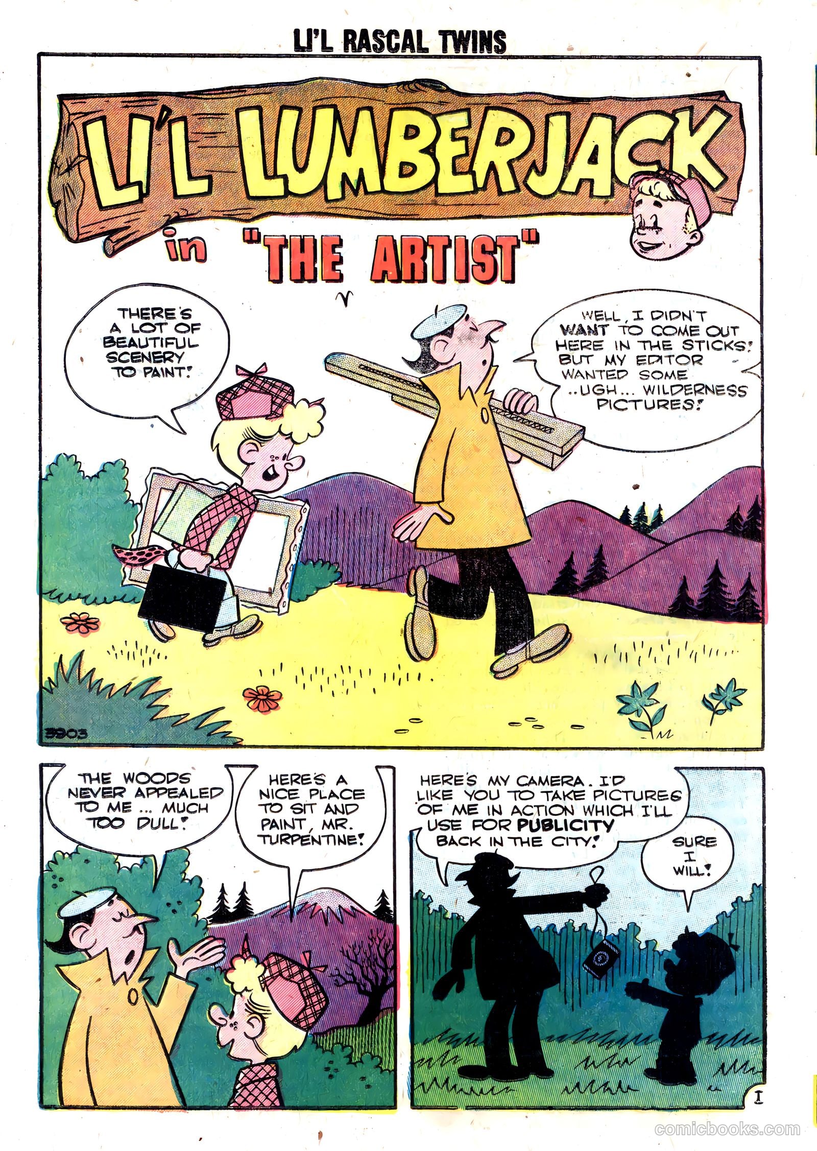 Li'l Rascal Twins #18 (1960) — page 20 of 36