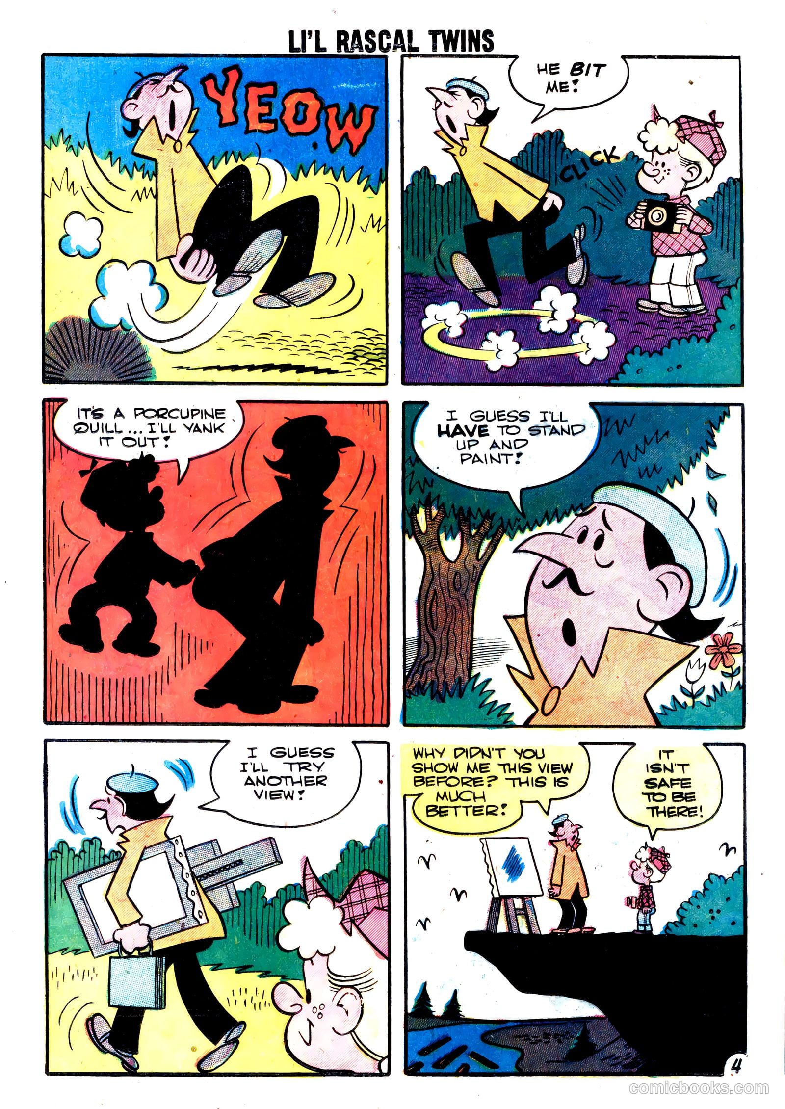 Li'l Rascal Twins #18 (1960) — page 24 of 36
