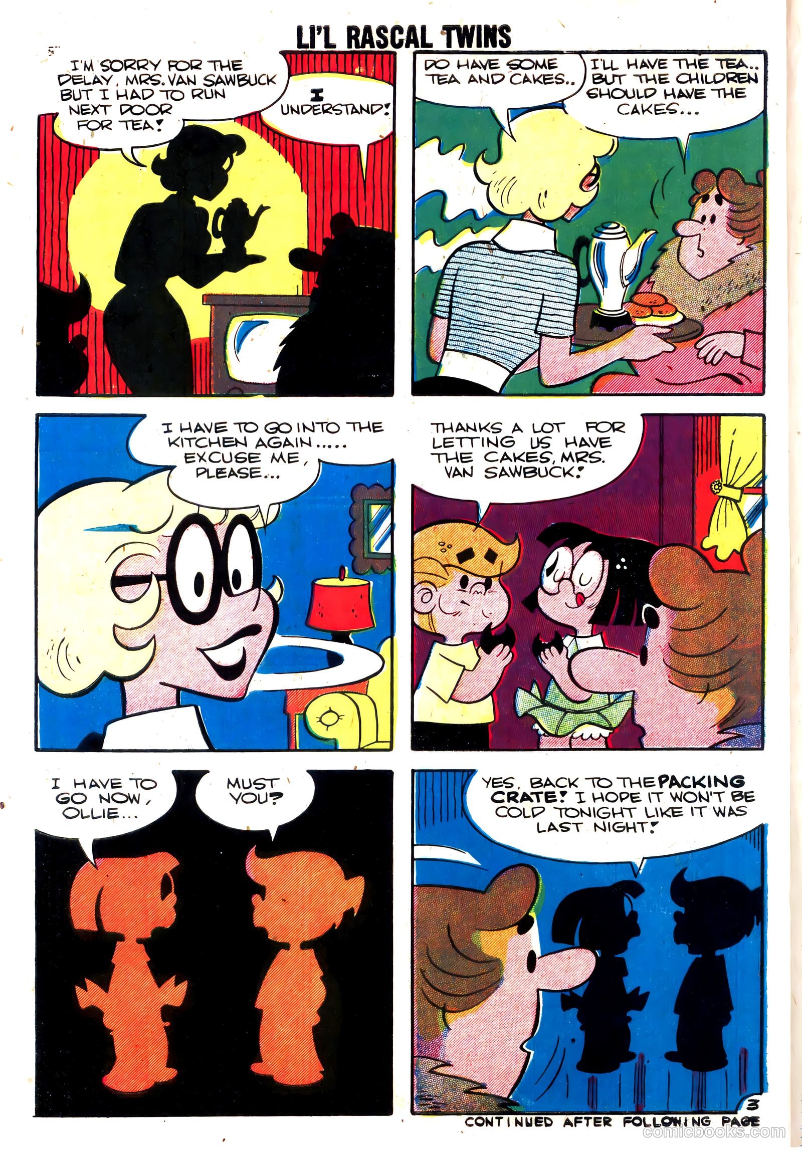 Li'l Rascal Twins #18 (1960) — page 30 of 36