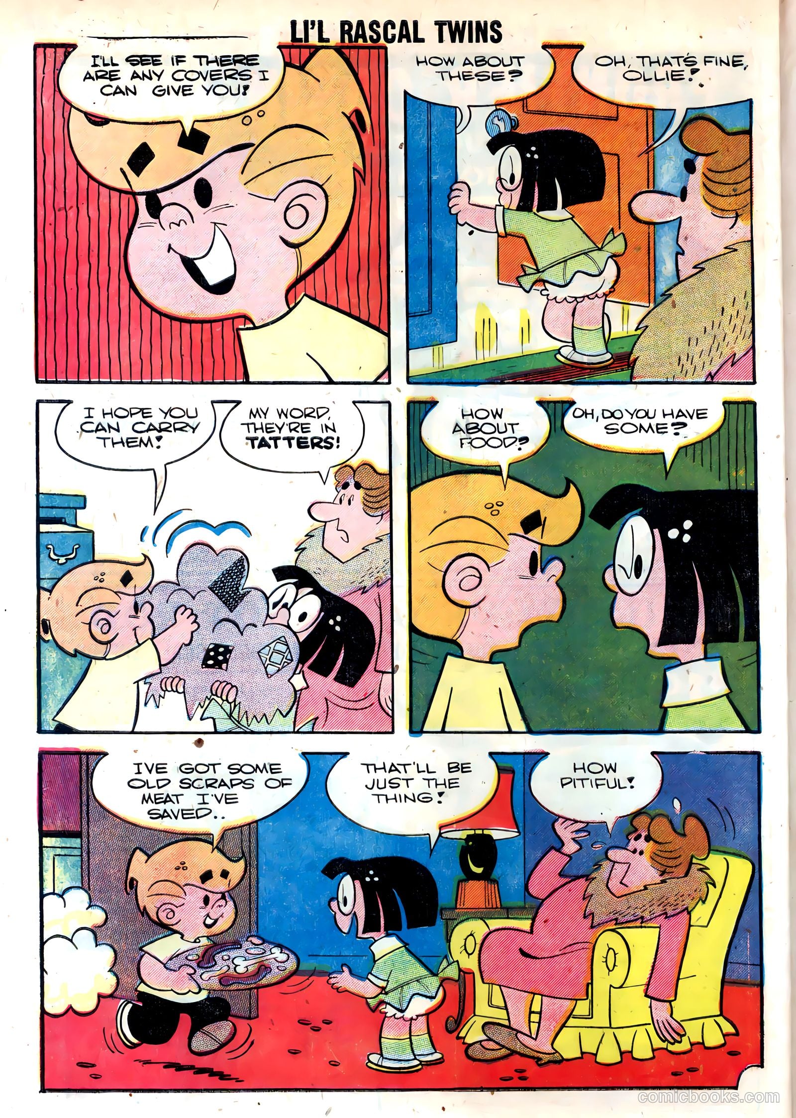 Li'l Rascal Twins #18 (1960) — page 32 of 36
