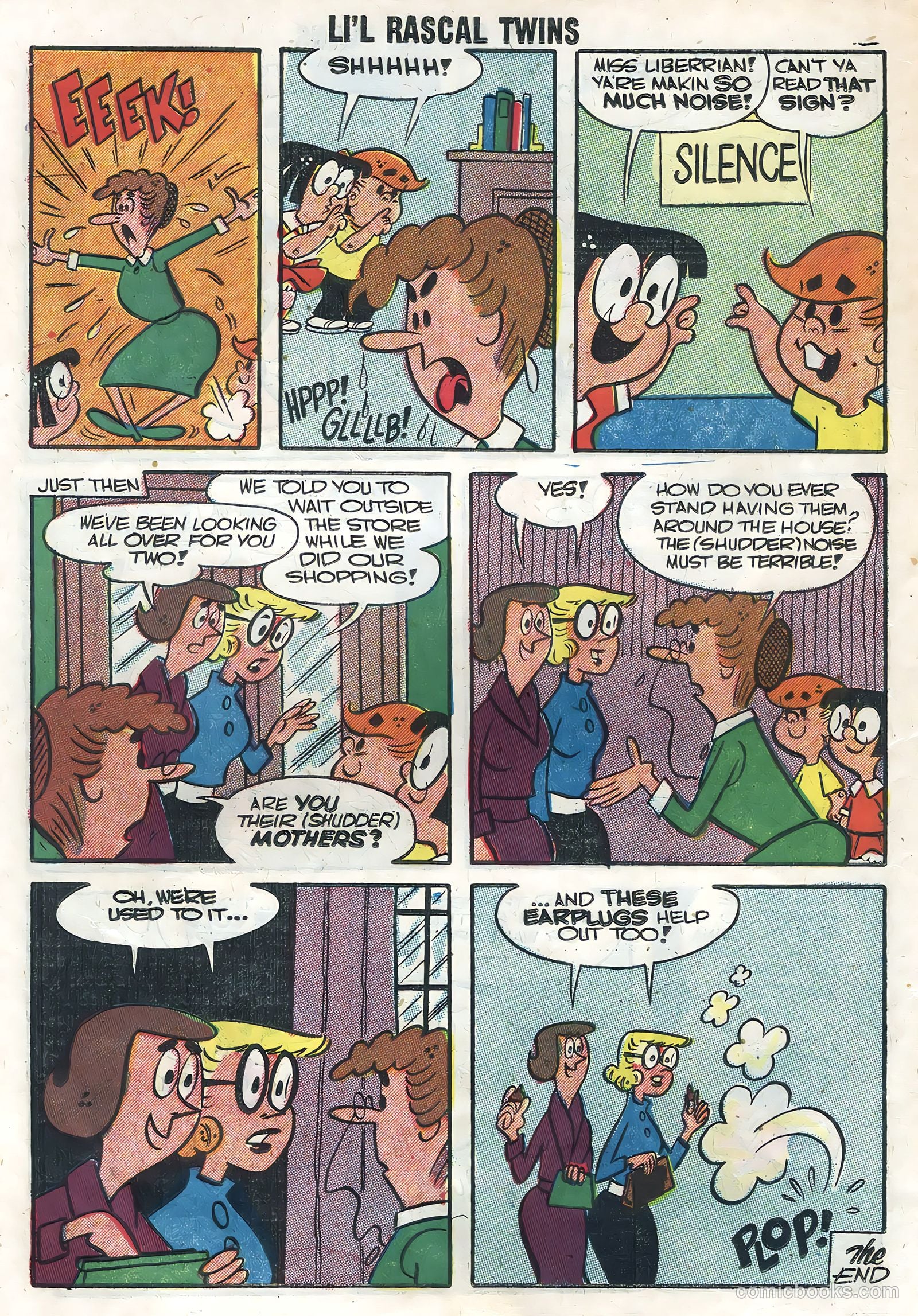 Li'l Rascal Twins #6 (1957) — page 14 of 36