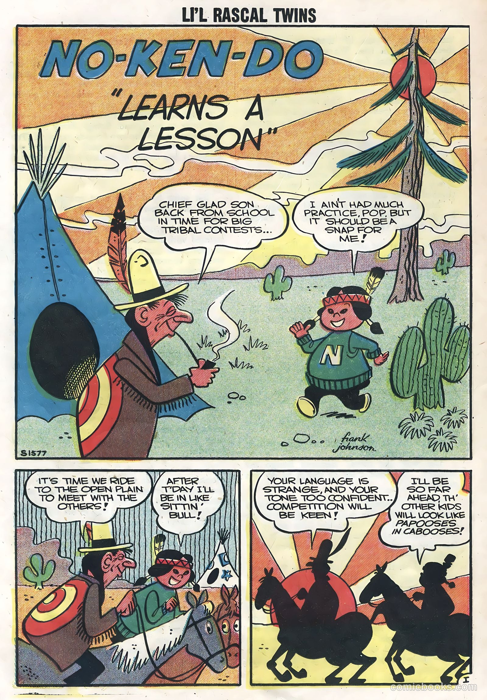 Li'l Rascal Twins #6 (1957) — page 20 of 36