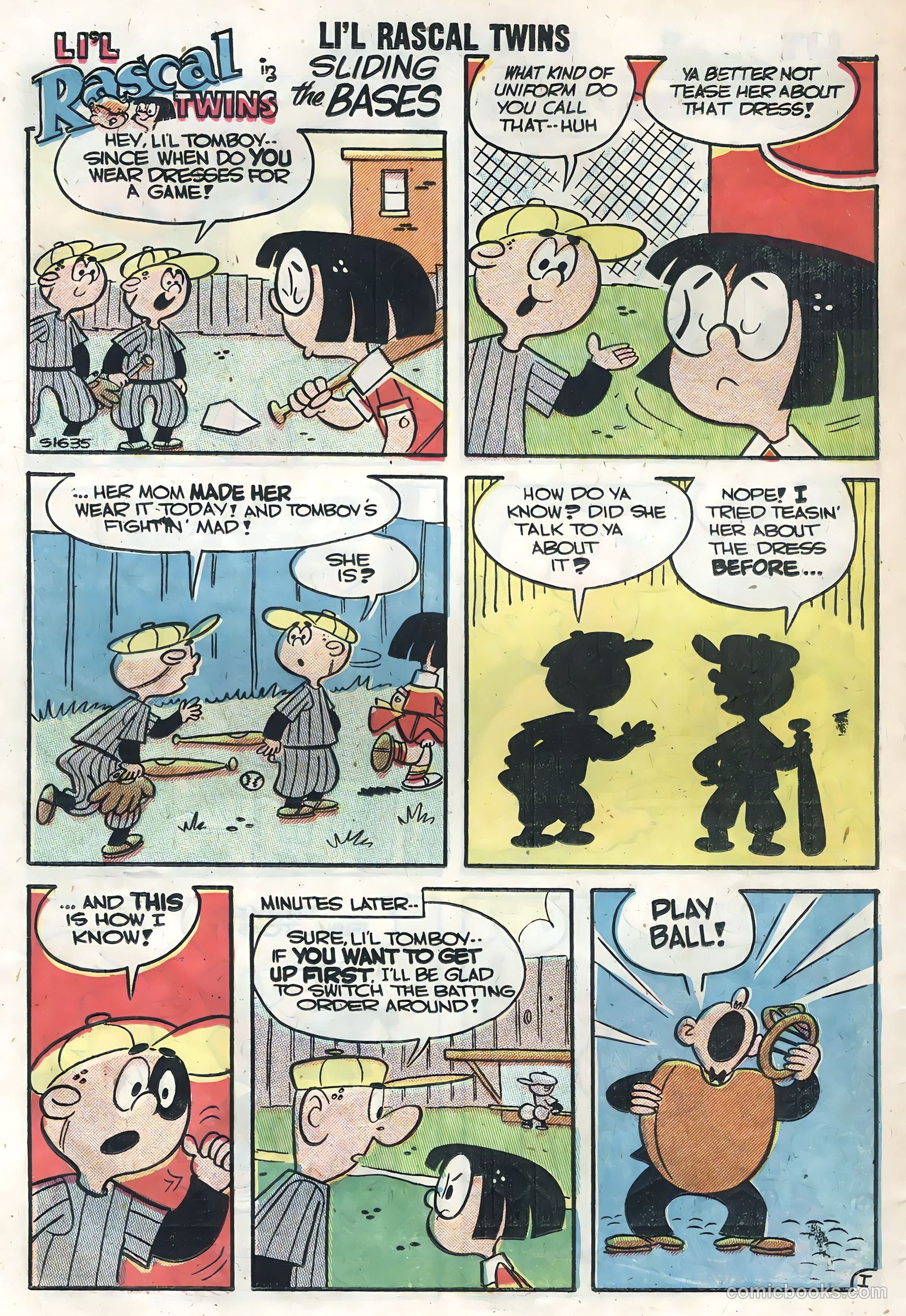 Li'l Rascal Twins #6 (1957) — page 26 of 36