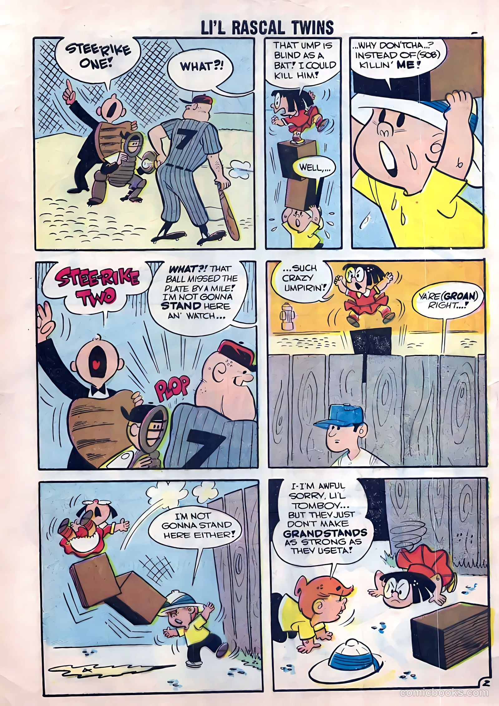 Li'l Rascal Twins #7 (1957) — page 4 of 36