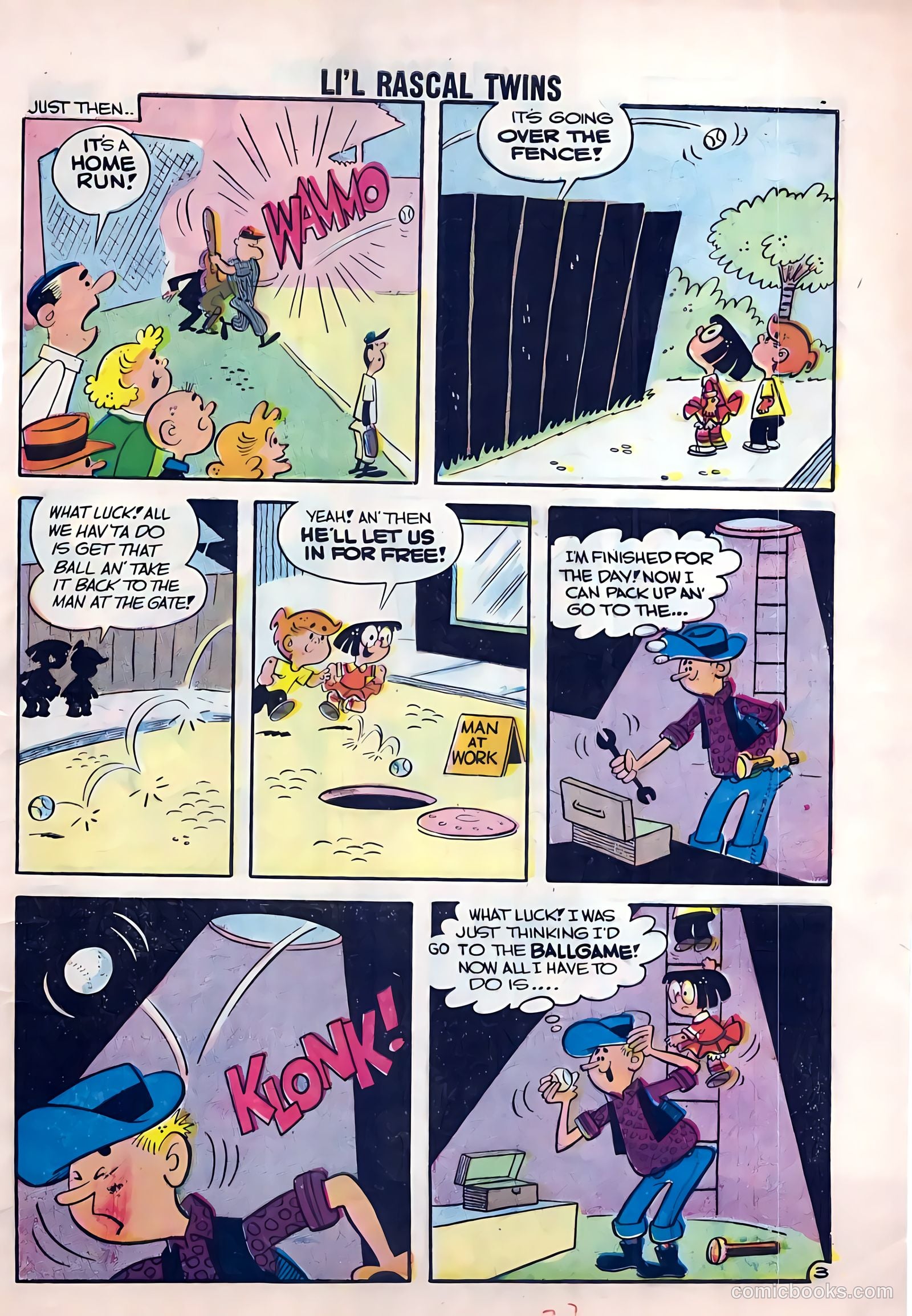 Li'l Rascal Twins #7 (1957) — page 5 of 36