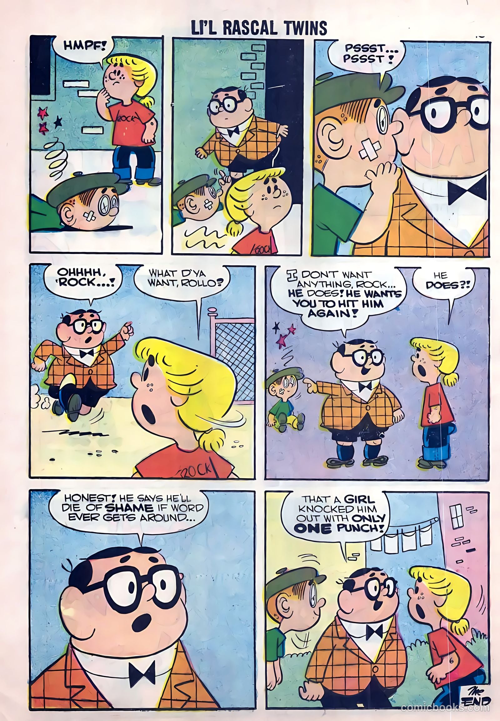 Li'l Rascal Twins #7 (1957) — page 12 of 36
