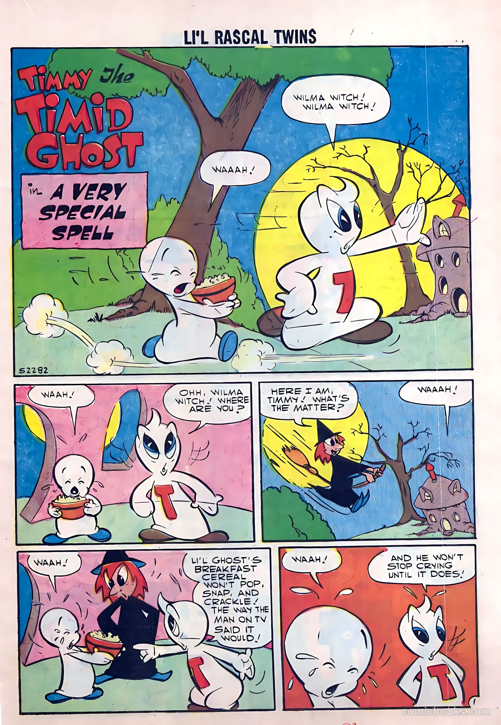 Li'l Rascal Twins #7 (1957) — page 21 of 36