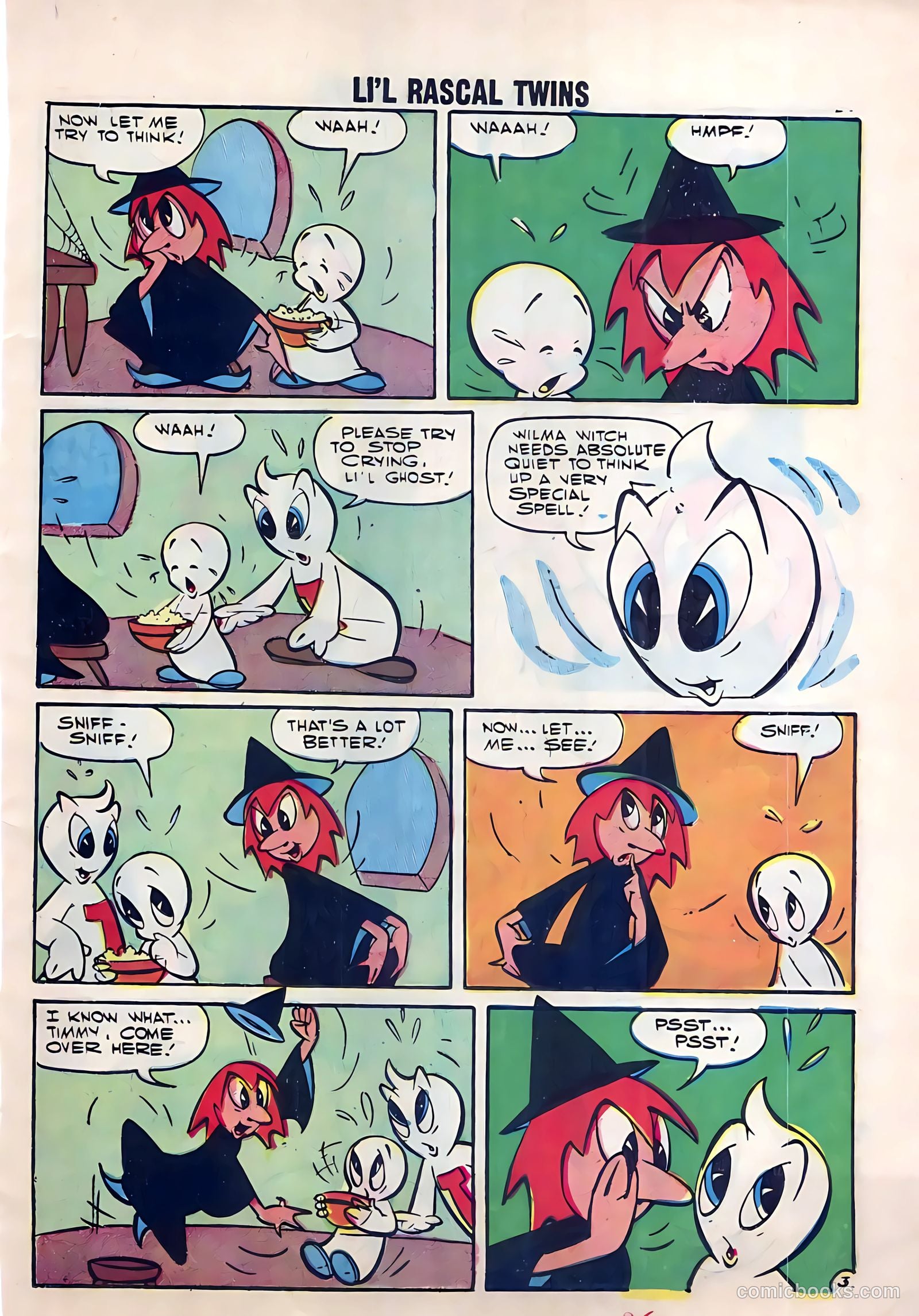 Li'l Rascal Twins #7 (1957) — page 23 of 36