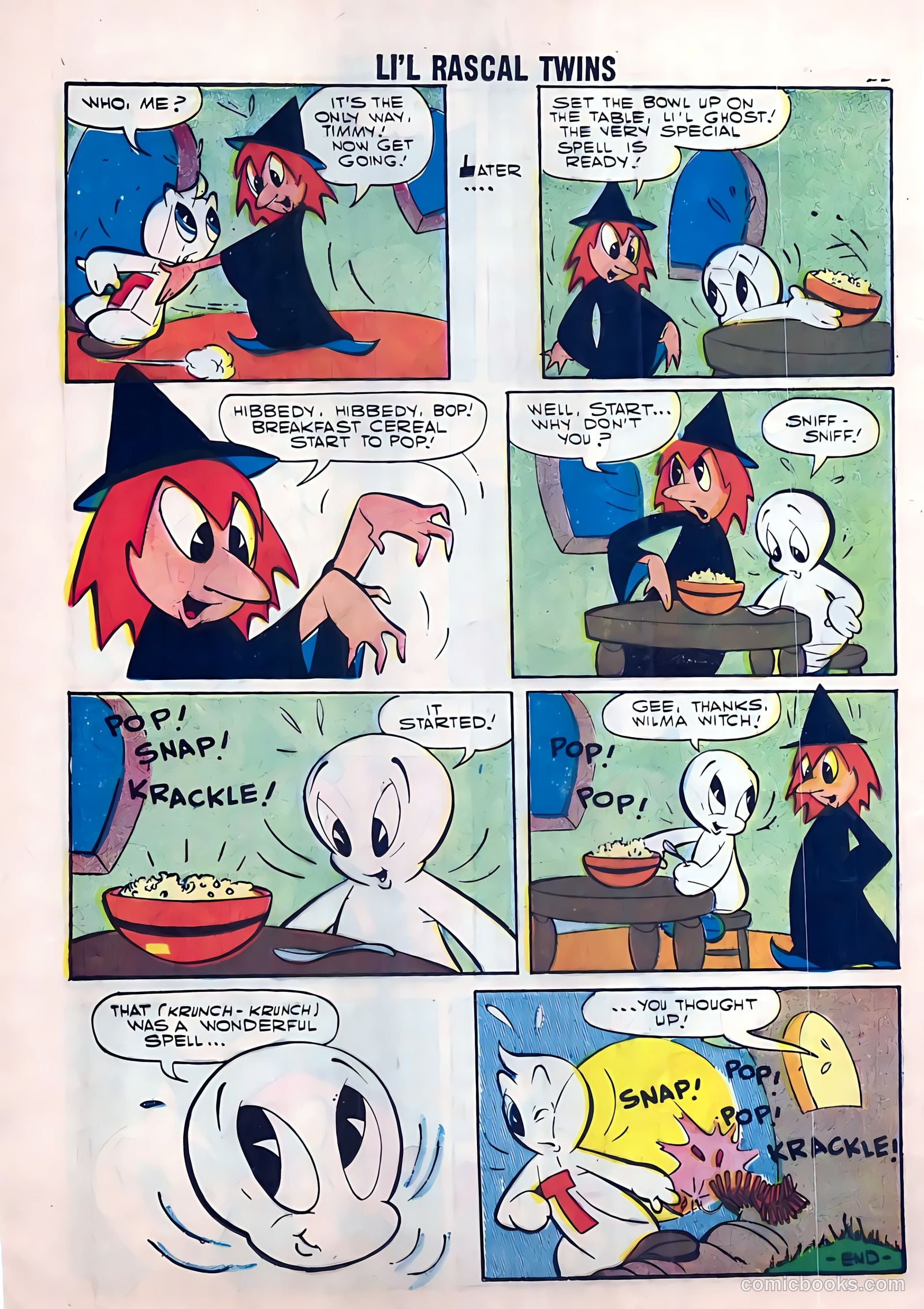 Li'l Rascal Twins #7 (1957) — page 24 of 36
