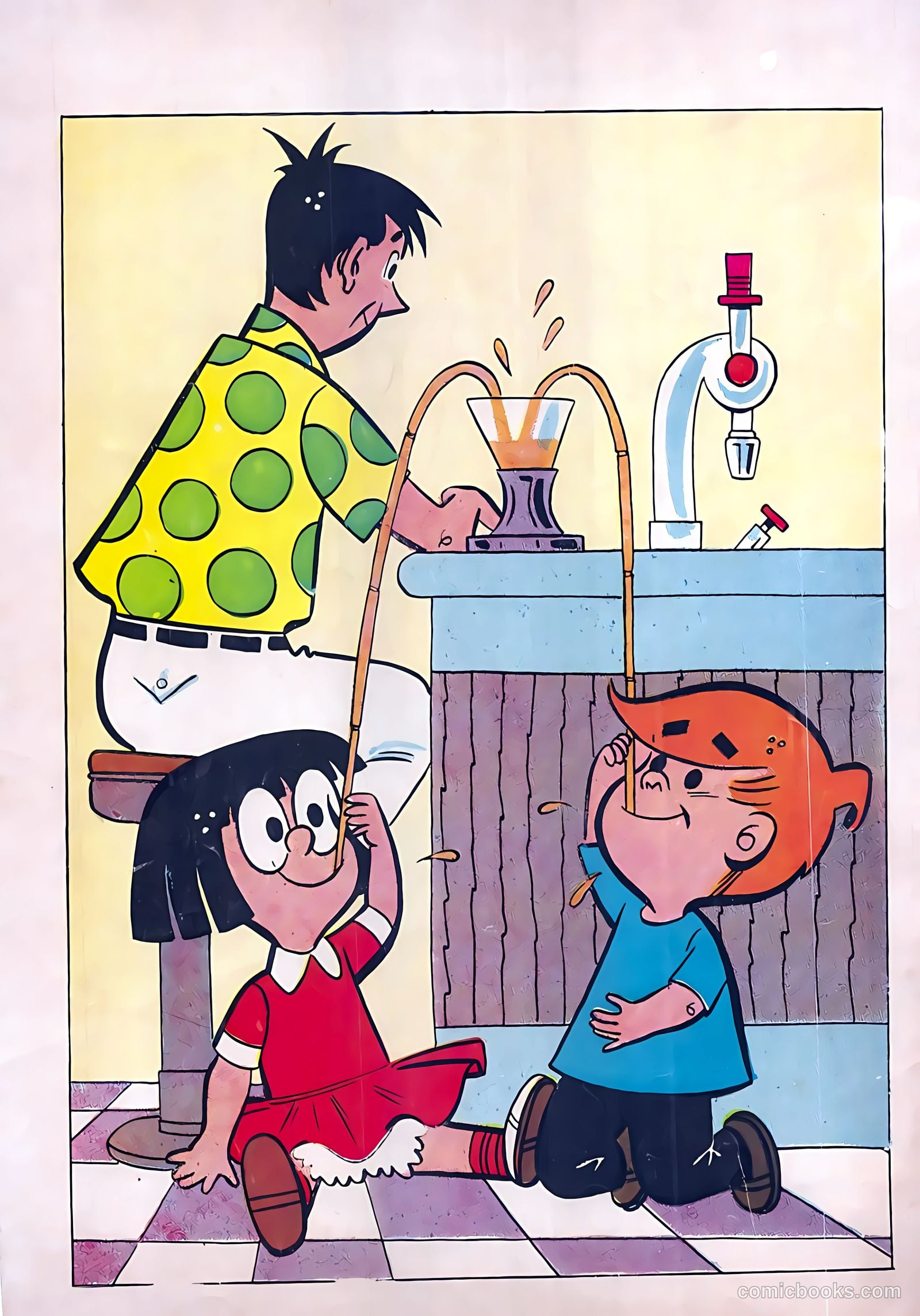 Li'l Rascal Twins #7 (1957) — page 36 of 36