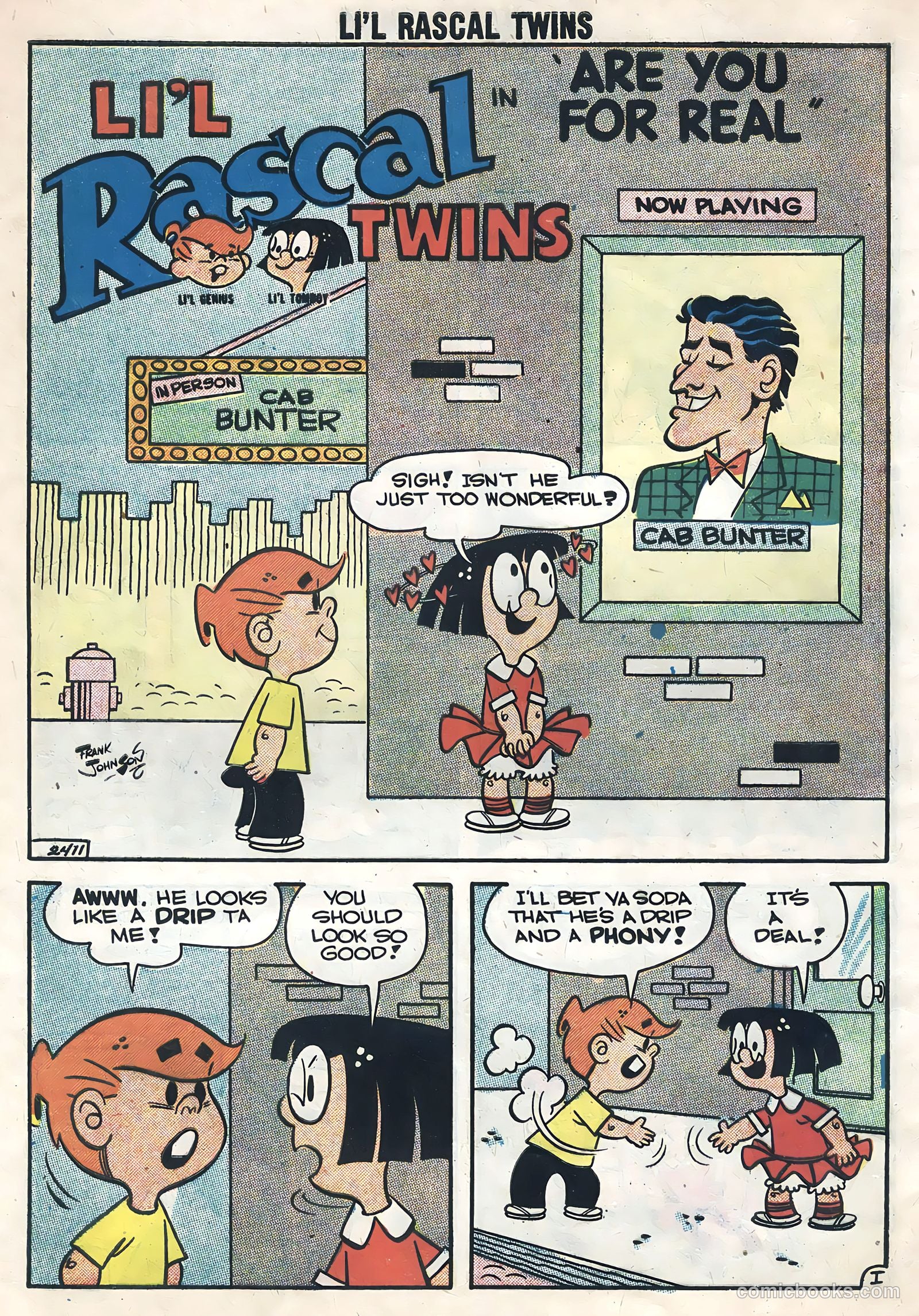 Li'l Rascal Twins #8 (1958) — page 8 of 36
