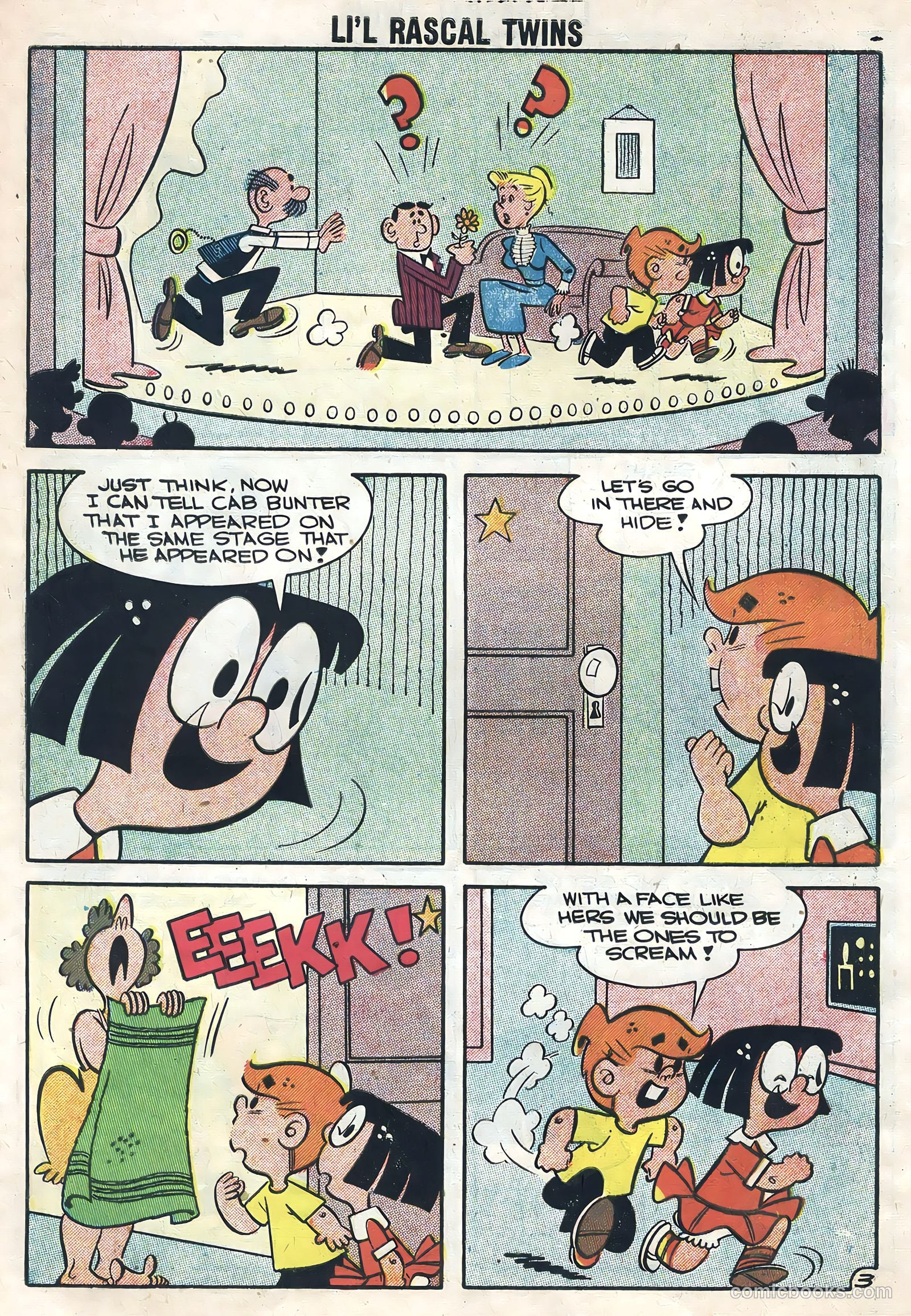 Li'l Rascal Twins #8 (1958) — page 10 of 36